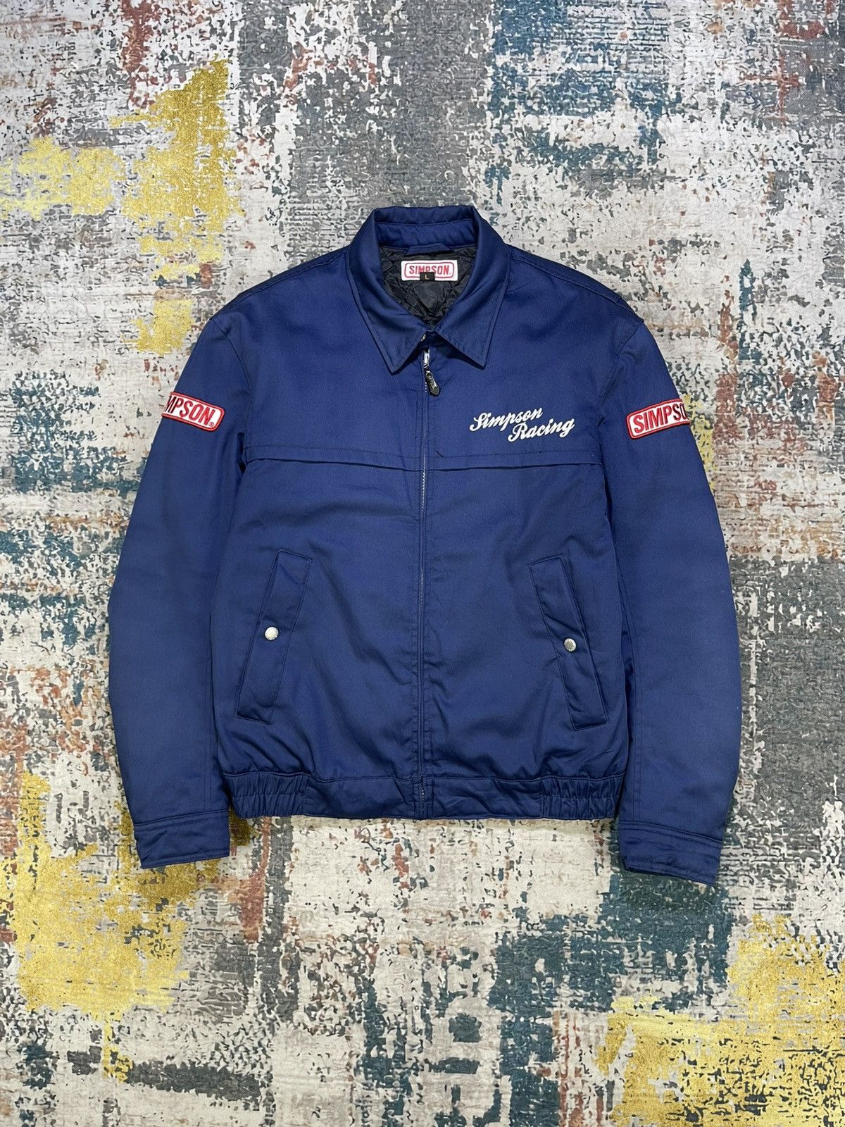 Sports Specialties Simpson Motorsport Back Hit Racing Jacket Size US M / EU 48-50 / 2 - 1 Thumbnail