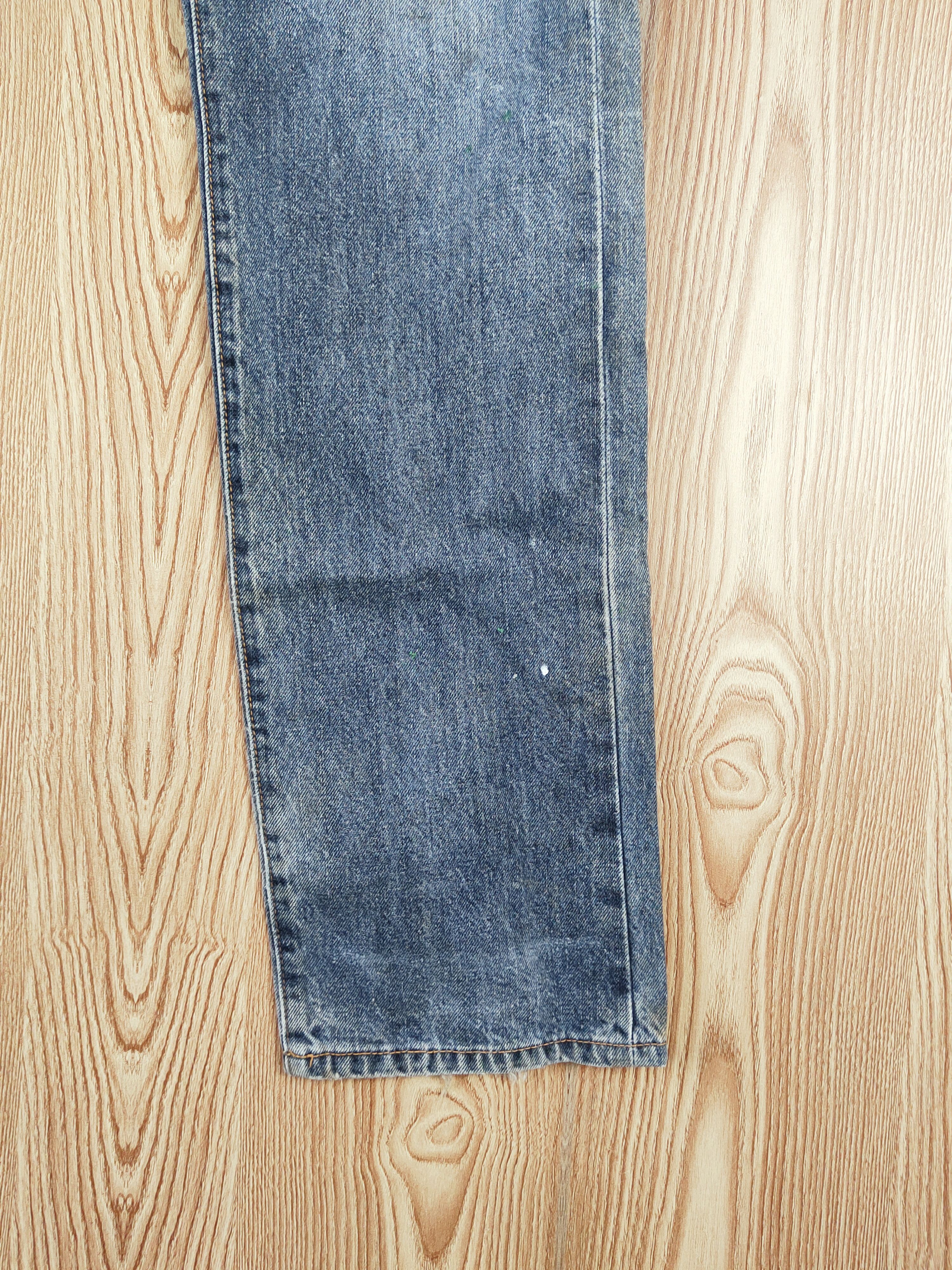 Japanese Brand Japanese Brand Dark Blue Faded Distressed Ripped Jeans #W694 Size US 33 - 6 Thumbnail