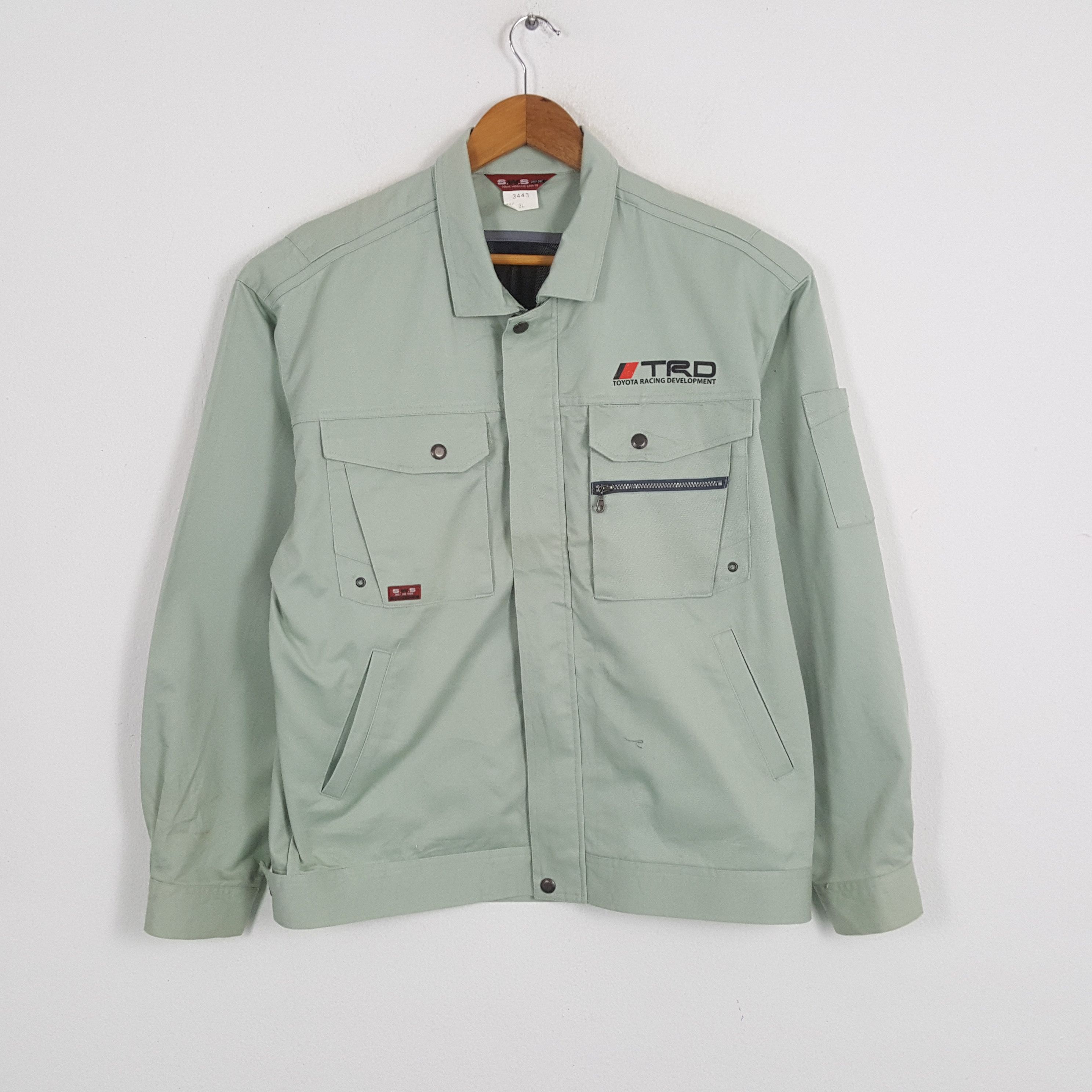 Japanese Brand × Vintage Vintage TRD TOYOTA RACING DEVELOPMENT Japanese Custom Jacket Size US XL / EU 56 / 4 - 3 Thumbnail