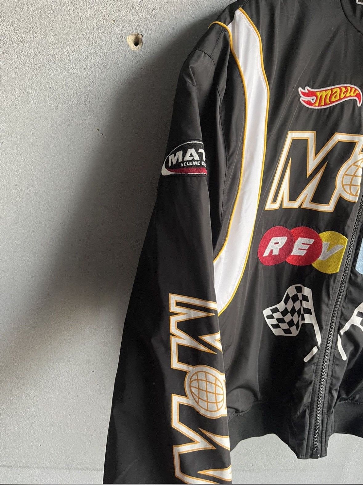 Vintage Men’s Racing M&M Review Y2K Motorcycle Nylon Bomber Light Jacket Size US L / EU 52-54 / 3 - 10 Thumbnail