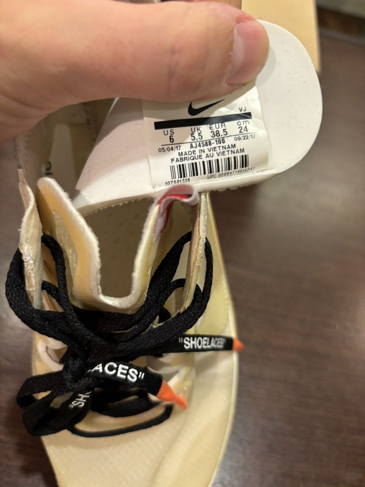 Nike × Off-White Nike Zoom Fly Off-White ‘The 10’ Size US 6 / EU 39 - 8 Thumbnail