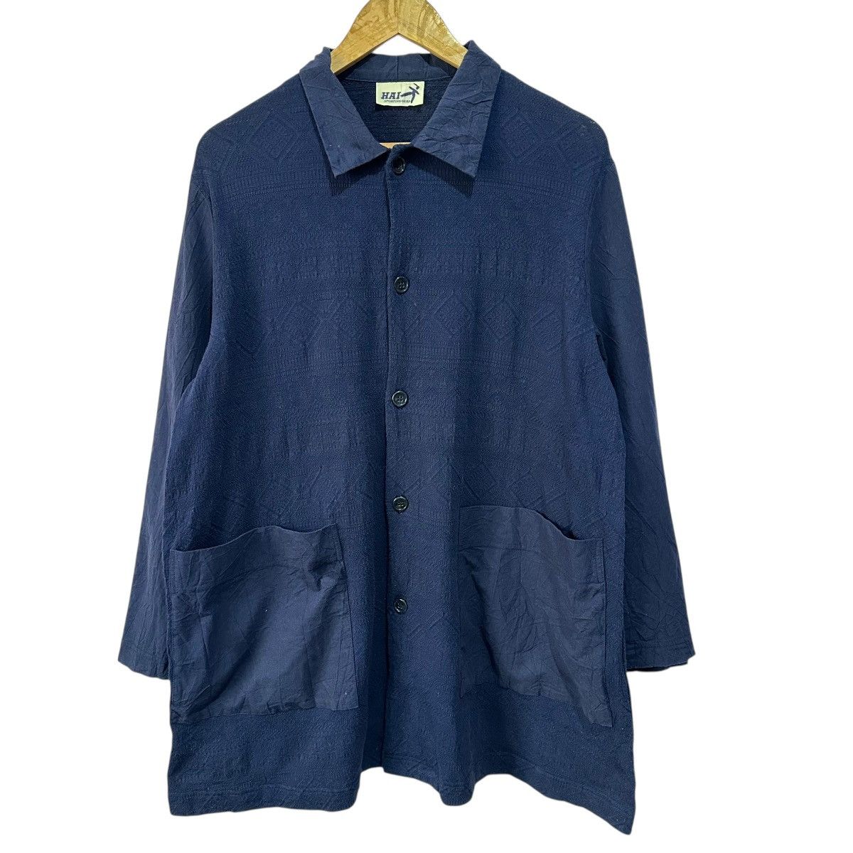 Hai Sporting Gear Vintage HAI Sporting Gear Textured Button Issey