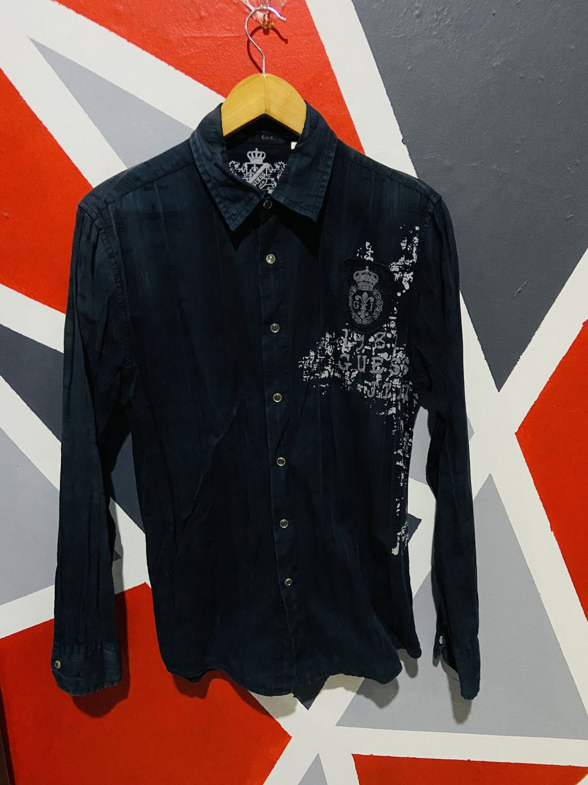 Guess Guess Button Up Shirt Size US S / EU 44-46 / 1 - 1 Thumbnail