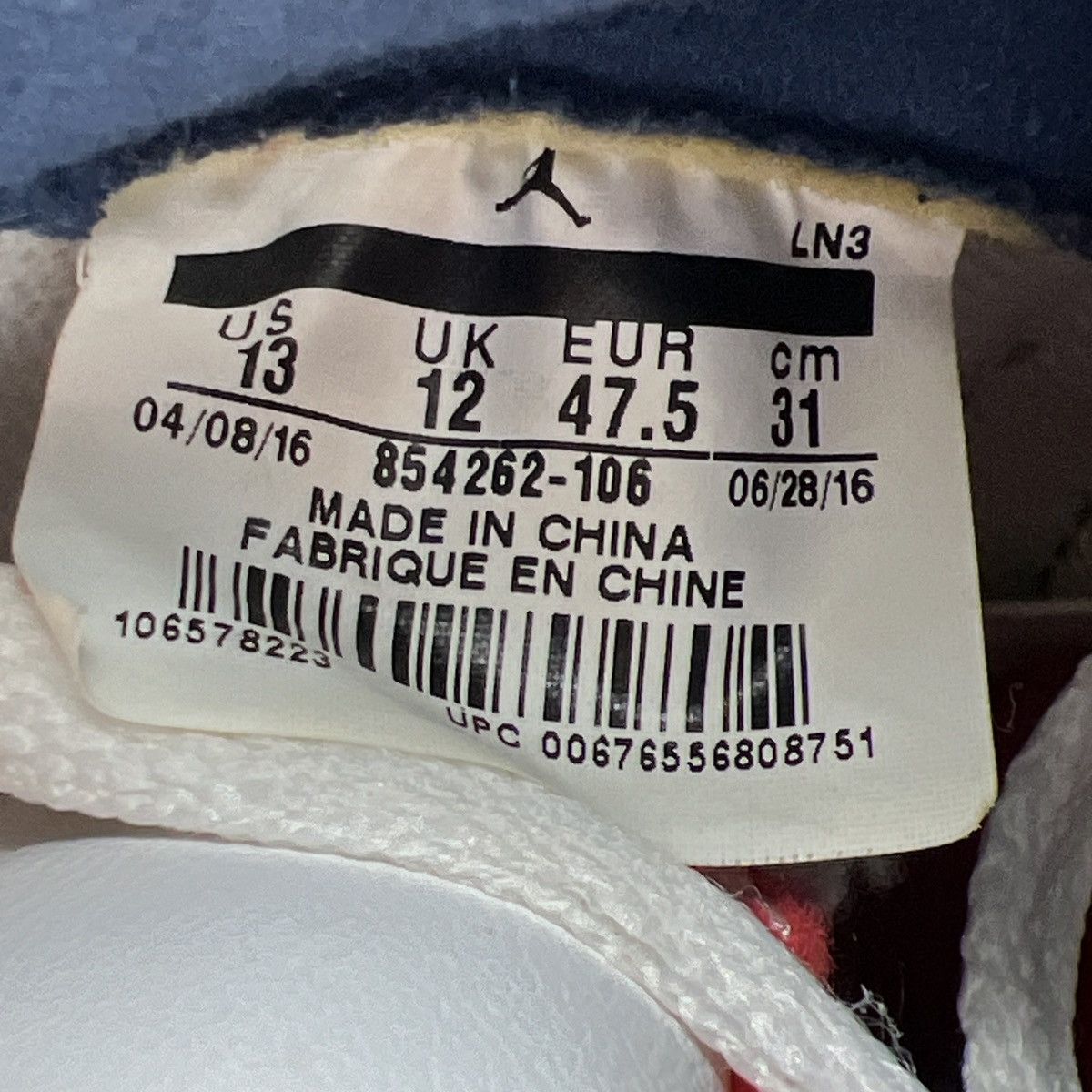 Jordan Brand Air Jordan 3 true blue Size US 13 / EU 46 - 8 Thumbnail