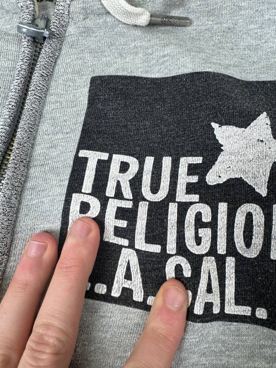 True Religion Vintage True Religion Hoodie Full Zip 1971 Multi Logo Y2K Size US S / EU 44-46 / 1 - 14 Thumbnail
