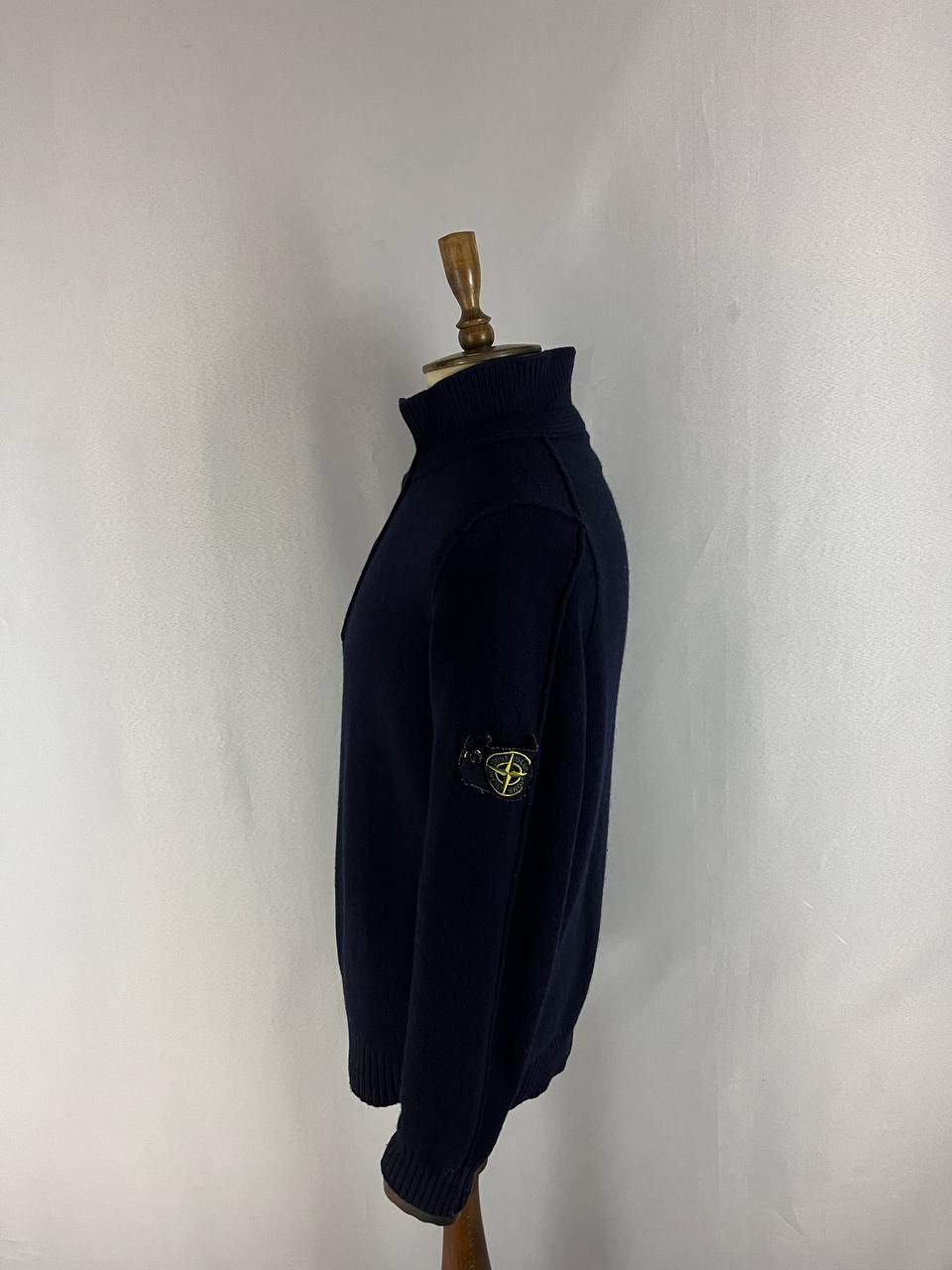 Stone Island Stone Island Sweater Navy Size US XL / EU 56 / 4 - 4 Thumbnail