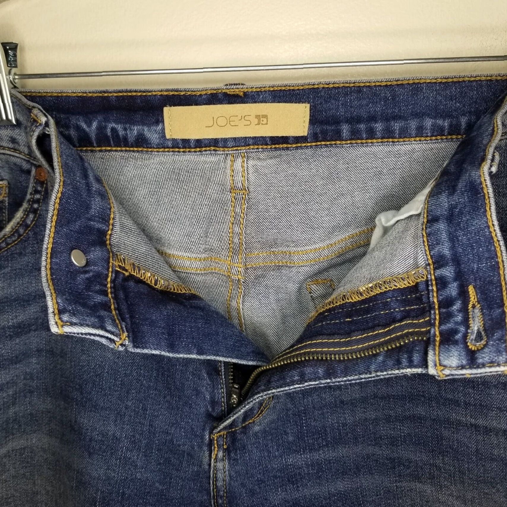 Vintage Joes Distressed Boyfriend Blue Jean Shorts Womens Size 38 Cuffed Size 26" / US 2 / IT 38 - 3 Thumbnail