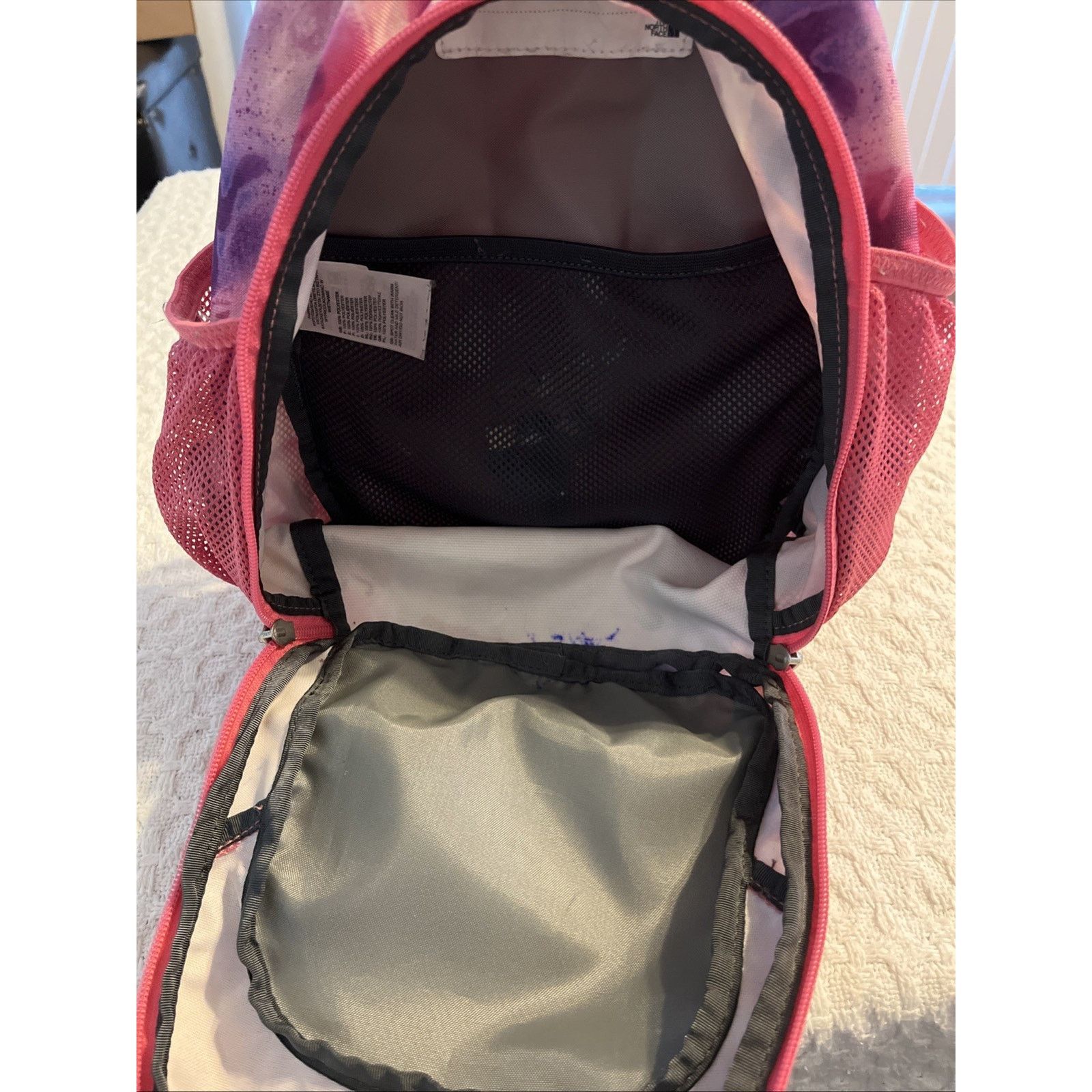 The North Face The North Face Sprout Mini Kids Baby Backpack Pink Purple Size ONE SIZE - 7 Thumbnail