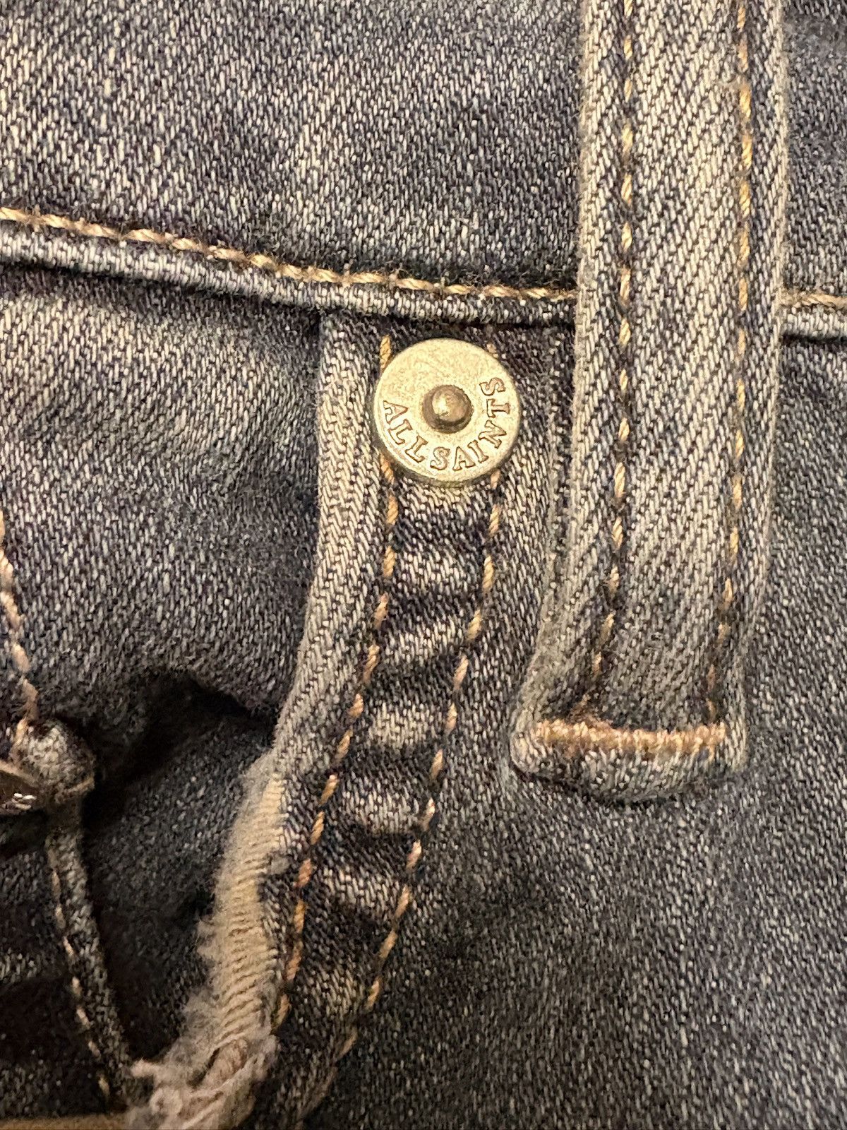 Allsaints All Saints Ronnie Distressed Jeans Size US 28 / EU 44 - 9 Thumbnail