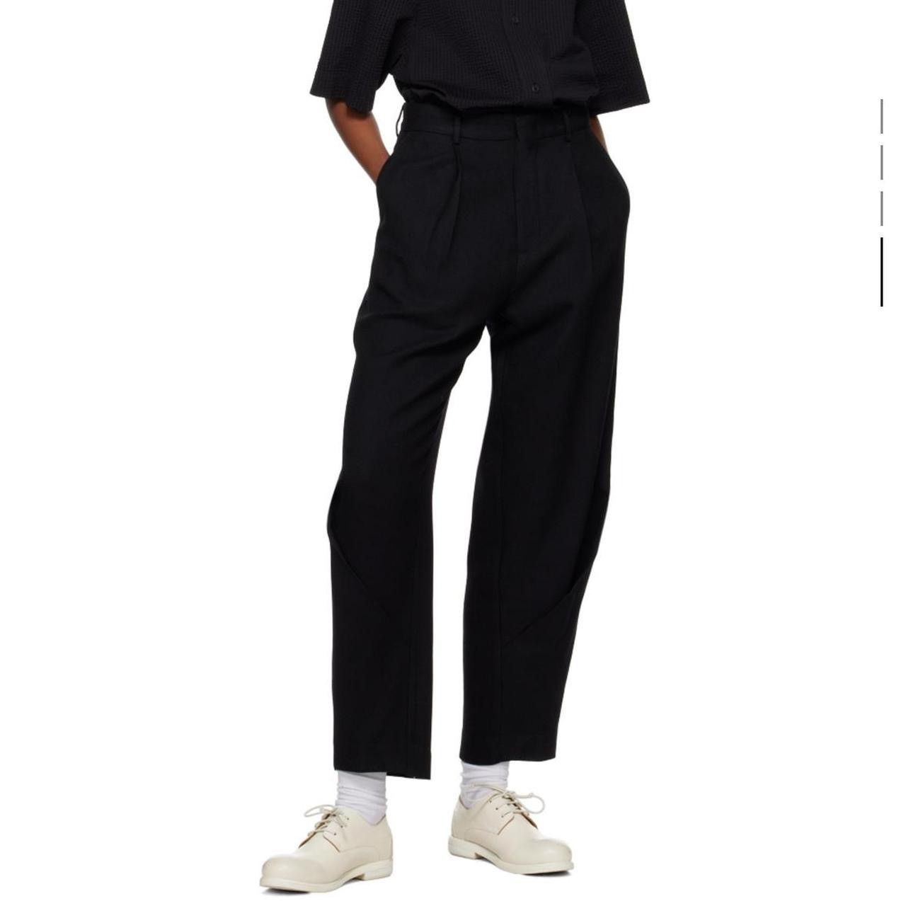 Ader Error ADER ERROR Black Dard Trousers Size US 27 - 1 Thumbnail
