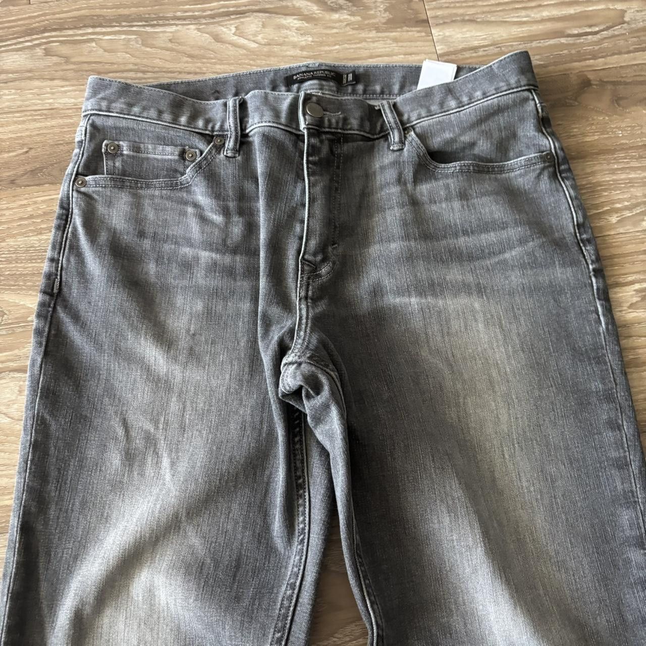 Japanese Brand Crazy Vintage Y2K/2000s Grunge Faded Black Denim Jeans! 33x32 Size US 33 - 5 Thumbnail