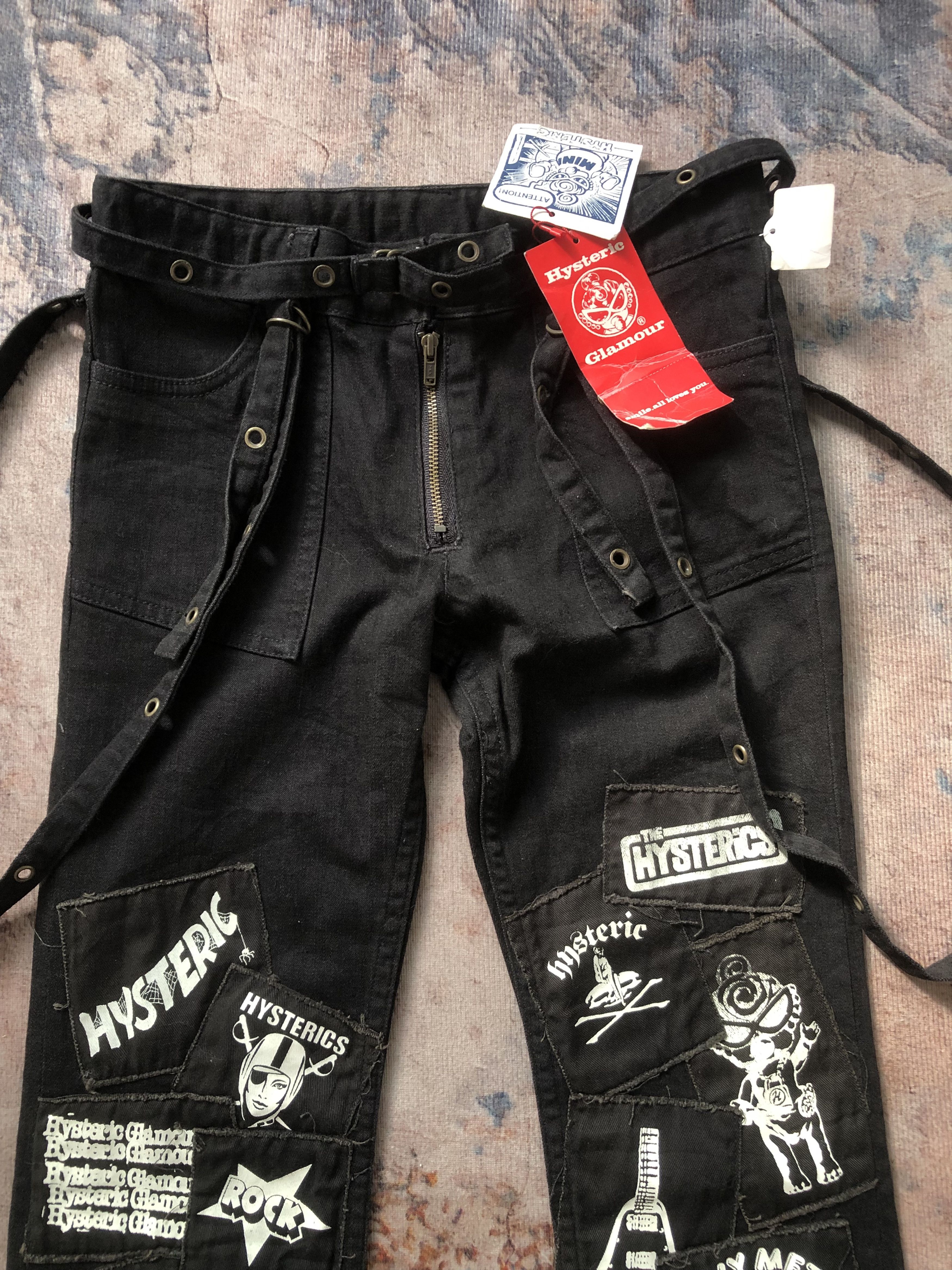 Hysteric Glamour Hysteric Glamour Distressted Patch Jeans Size US 26 / EU 42 - 5 Thumbnail