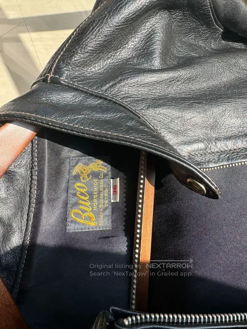 Buco Buco J-100 Horseskin Jacket Size US S / EU 44-46 / 1 - 3 Thumbnail