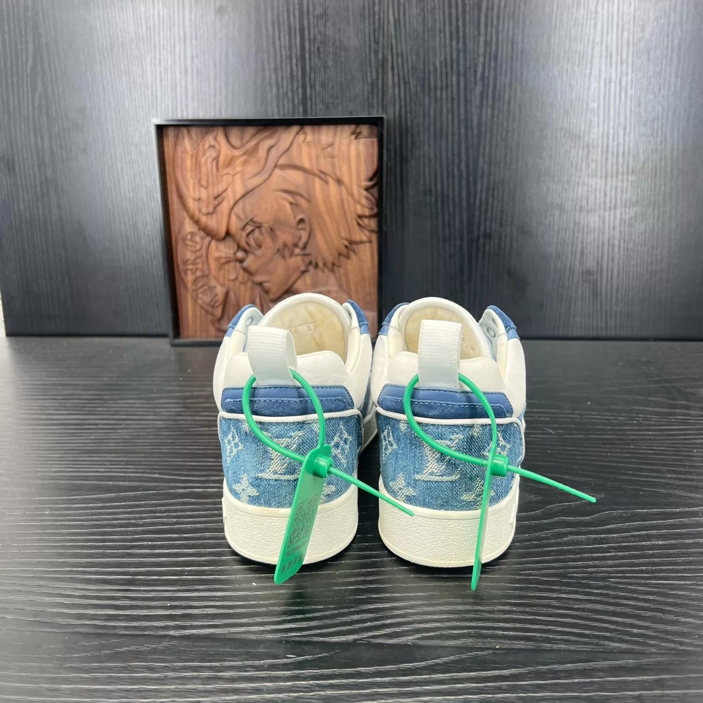Louis Vuitton LV Boombox Denim Blue 37 Size US 6.5 / IT 36.5 - 5 Thumbnail