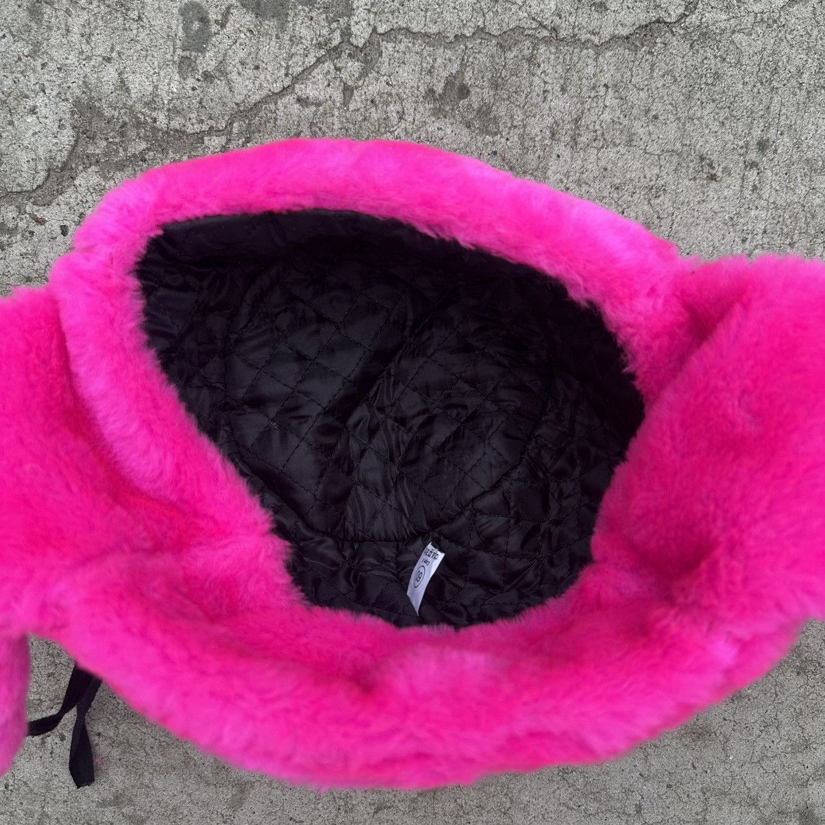 Issey Miyake Vintage Pink Ushanka Hat Cap Hype Trend Staff Pick Y2K 00s Size ONE SIZE - 6 Thumbnail