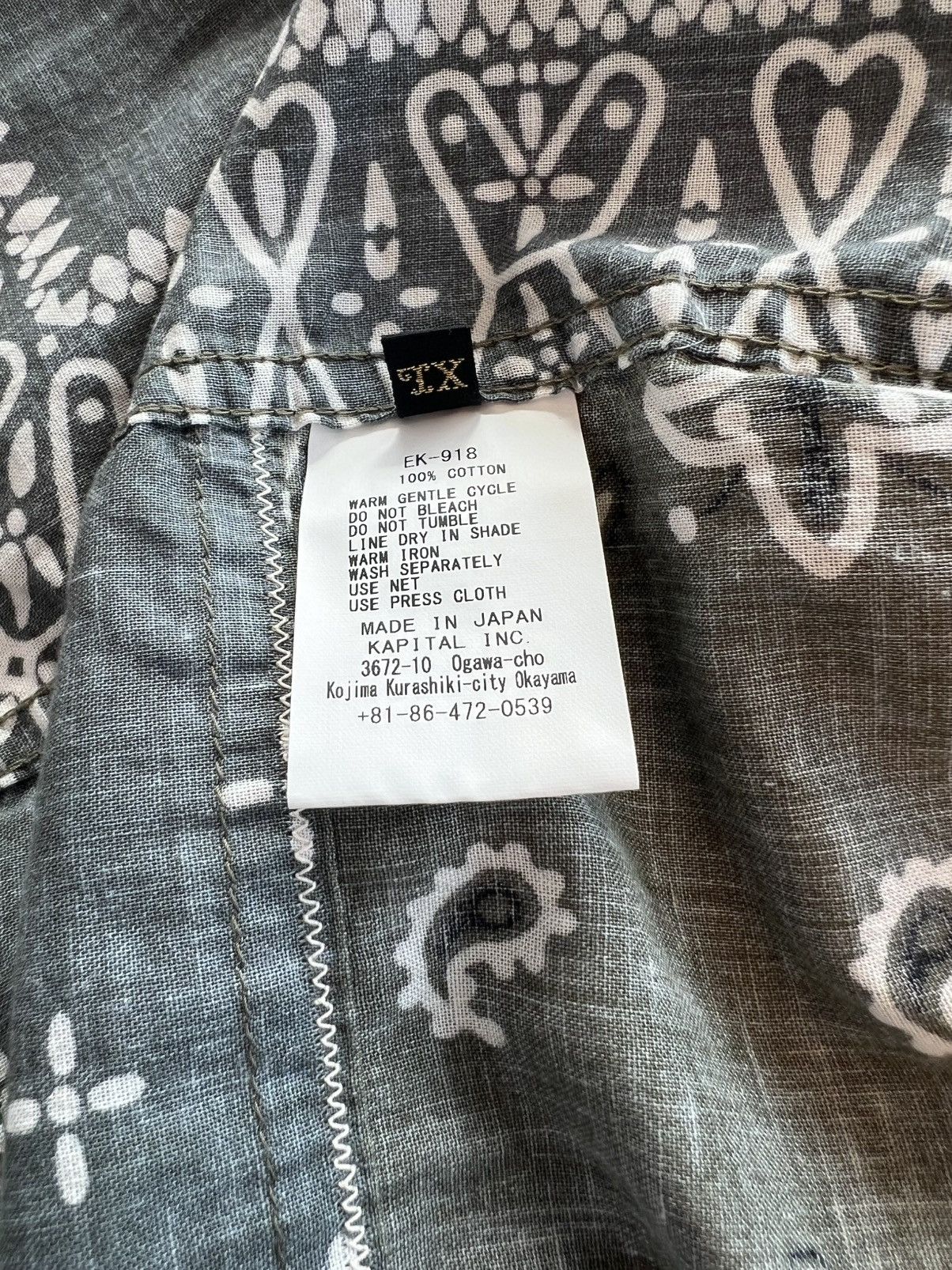 Kapital Kapital Patchwork Bandana Print shirt Size US XL / EU 56 / 4 - 8 Thumbnail