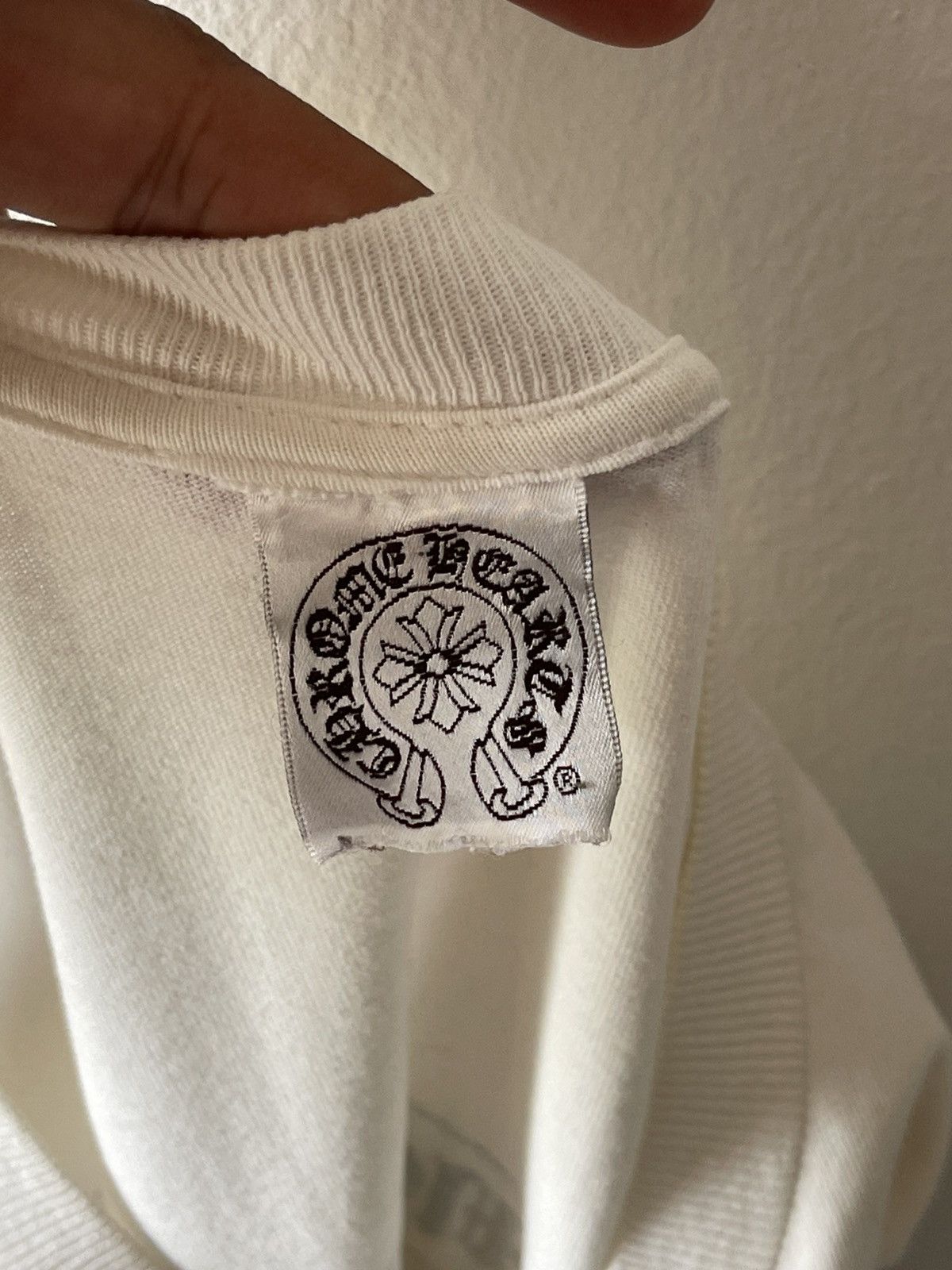 Chrome Hearts 90s Chrome Hearts Scroll Logo Tee Size US M / EU 48-50 / 2 - 13 Thumbnail