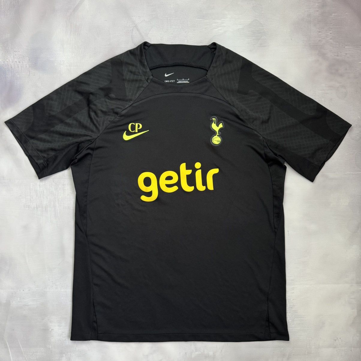 Nike Nike Tottenham Hotspur 22/23 Training Shirt Black Getir L Size US L / EU 52-54 / 3 - 1 Thumbnail