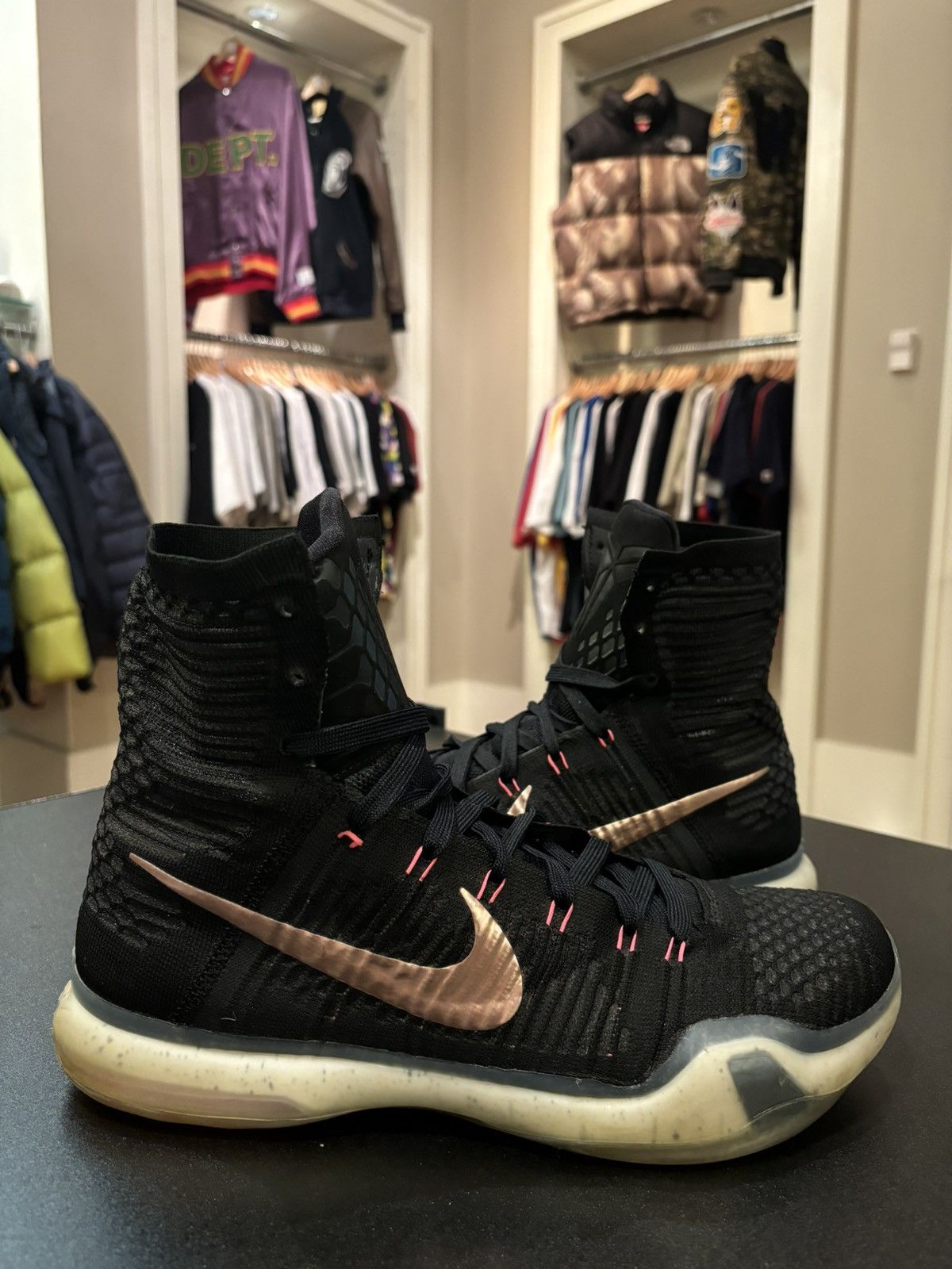 Nike Nike Kobe 10 Elite Elite High Rose Gold Pack Size US 11 / EU 44 - 2 Thumbnail