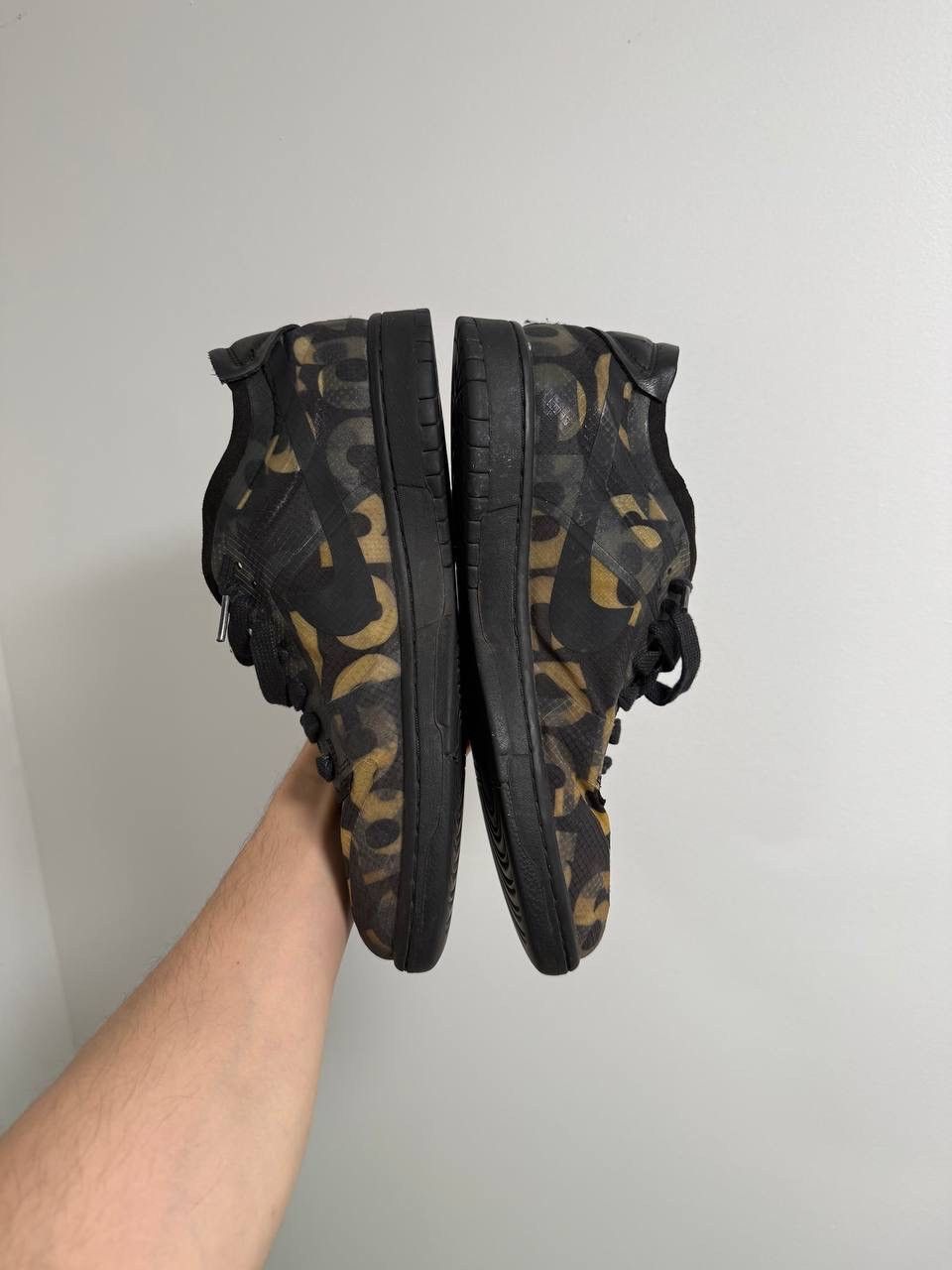 Comme des Garcons × Nike Nike Dunk Comme Des Garçons Low camo black and brown Size US 11 / EU 44 - 5 Thumbnail