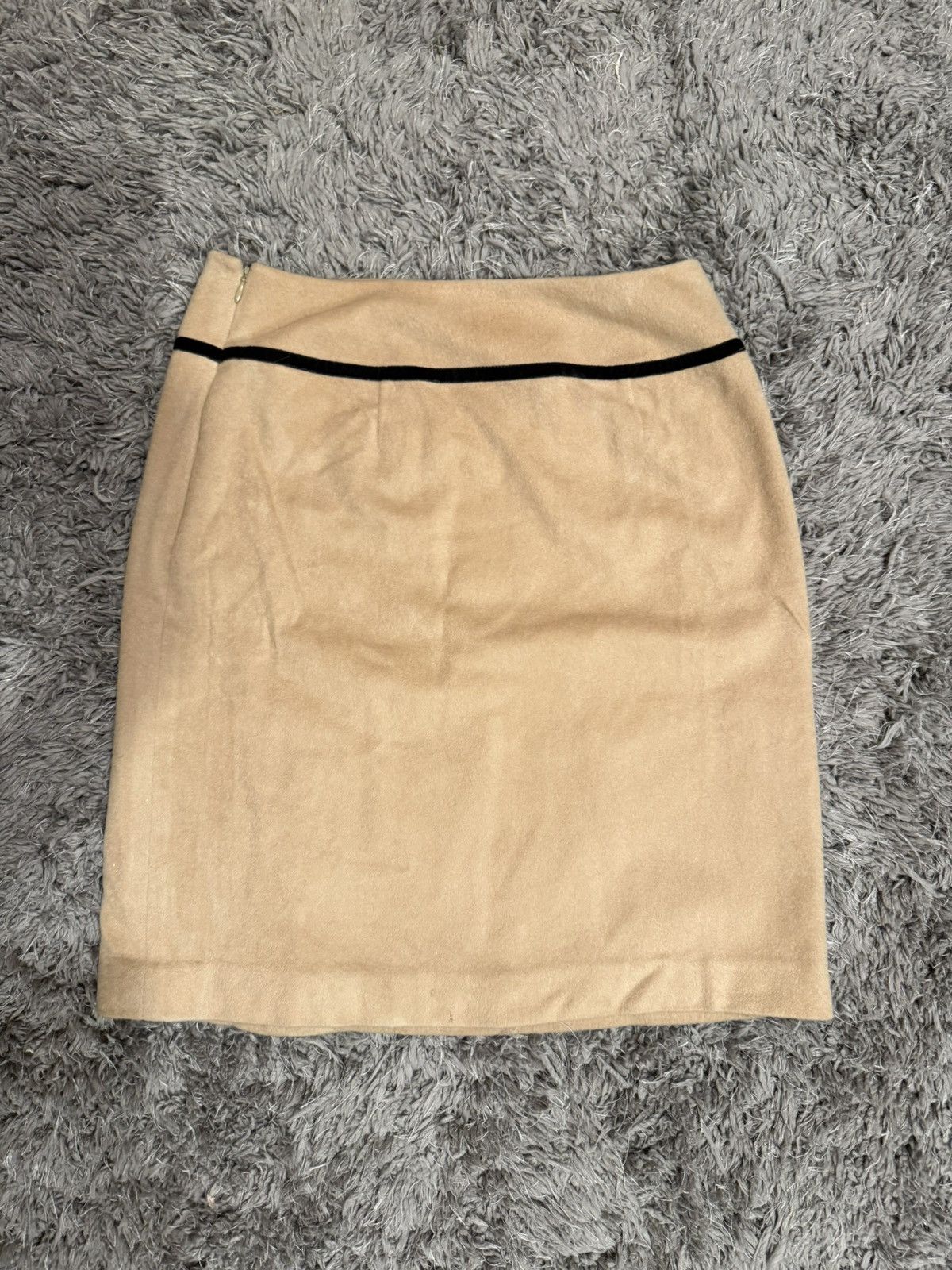 Ann Taylor × Loft Ann Taylor Loft Wool Midi Skirt Size 27" / US 4 / IT 40 - 2 Thumbnail