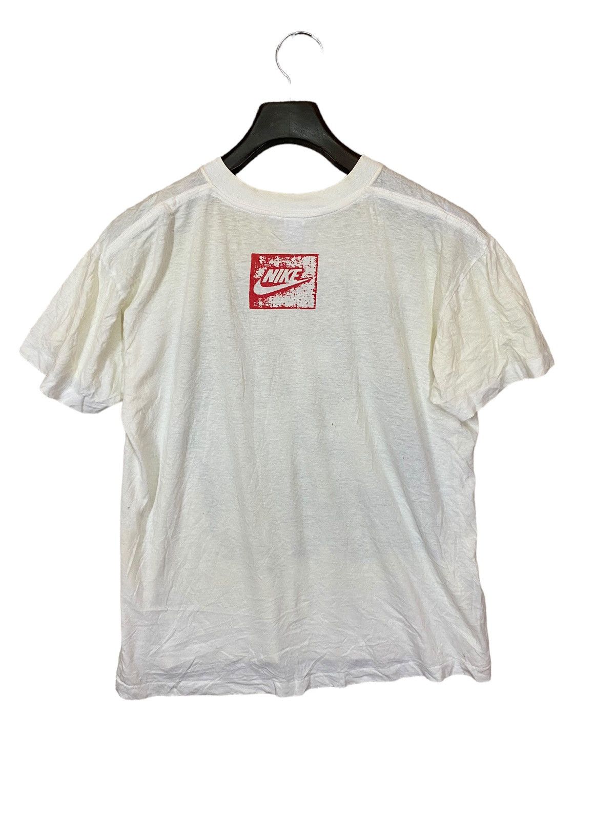 Nike Vintage 90s nike air jordan spell out tshirt Size US L / EU 52-54 / 3 - 3 Thumbnail