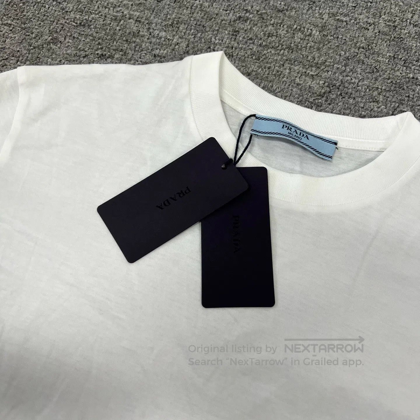 Prada Prada Spliced pocket side label T-shirt| Size US XS / EU 42 / 0 - 4 Thumbnail