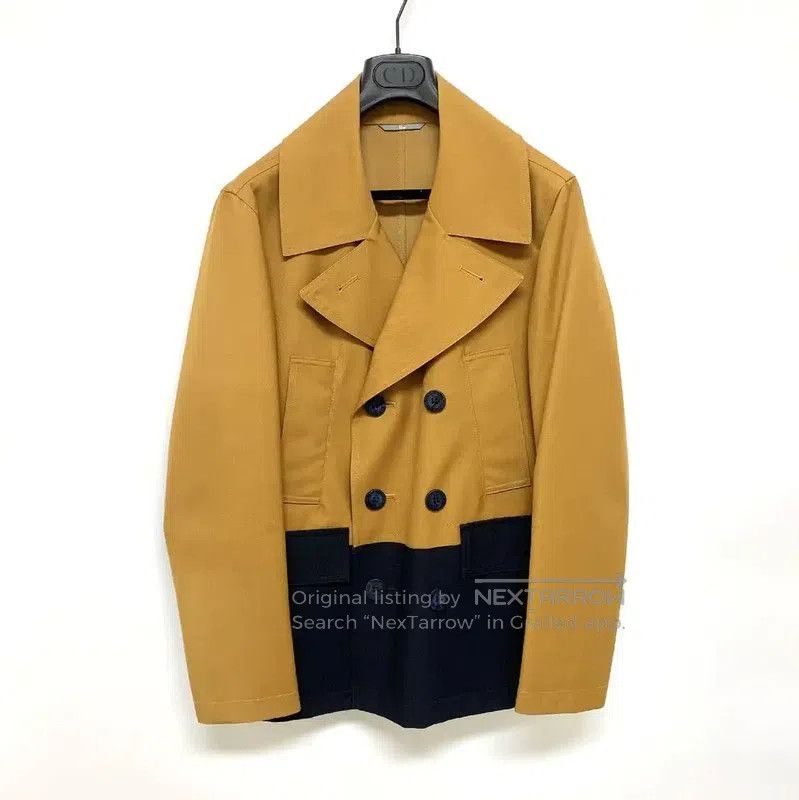 Dior Dior Colorblock Wool Mens Outerwear . Size US M / EU 48-50 / 2 - 1 Thumbnail