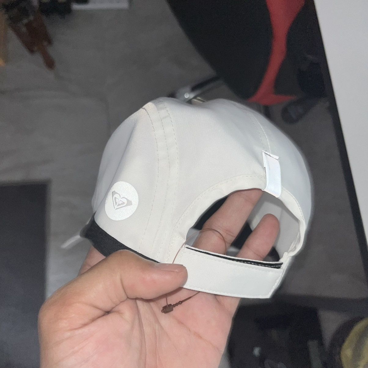 Vintage Roxy White 5 Panel Cap Size ONE SIZE - 6 Thumbnail