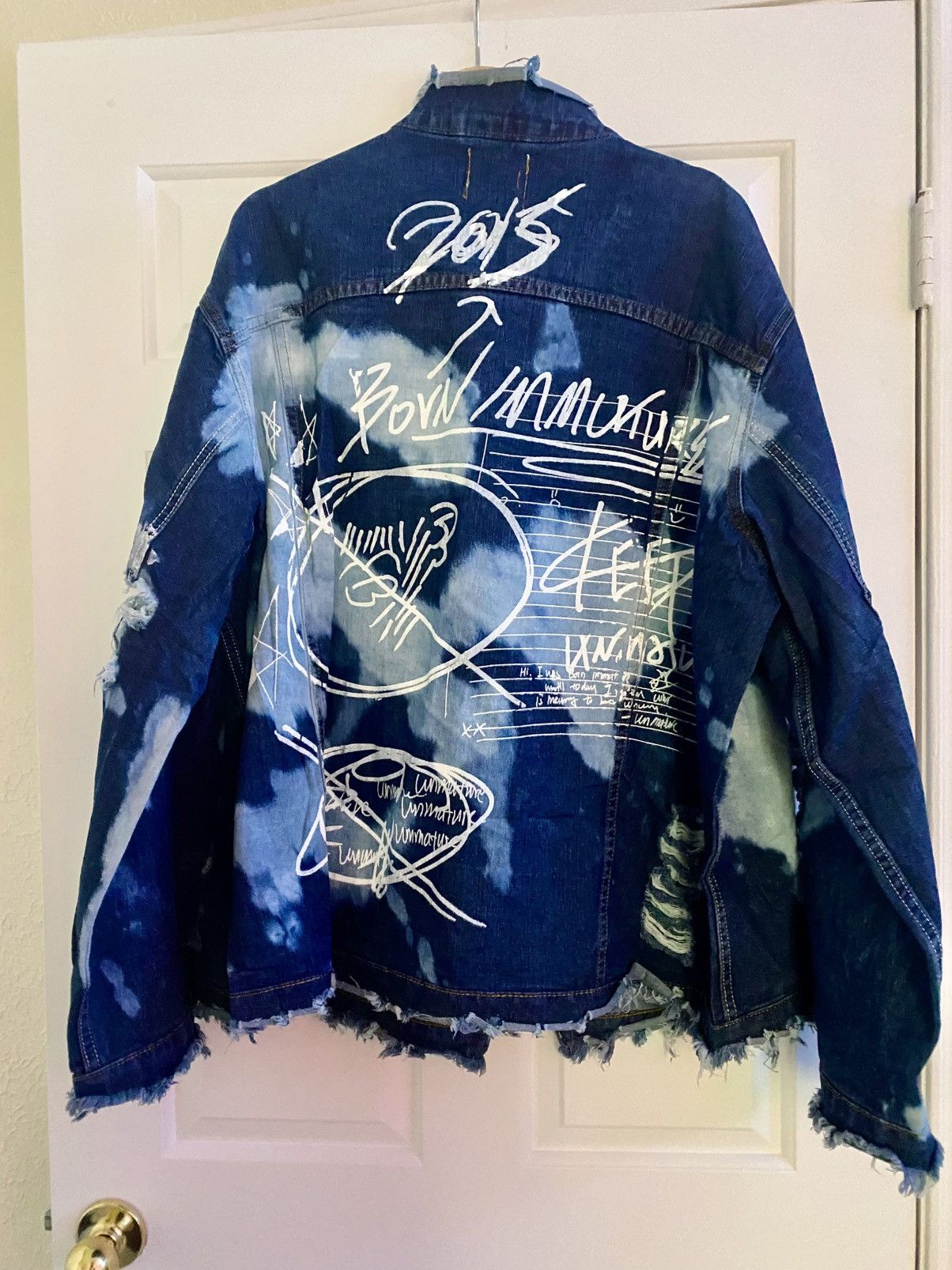 Japanese Brand × Vintage UNMATURE Denim Jacket Size US L / EU 52-54 / 3 - 2 Thumbnail