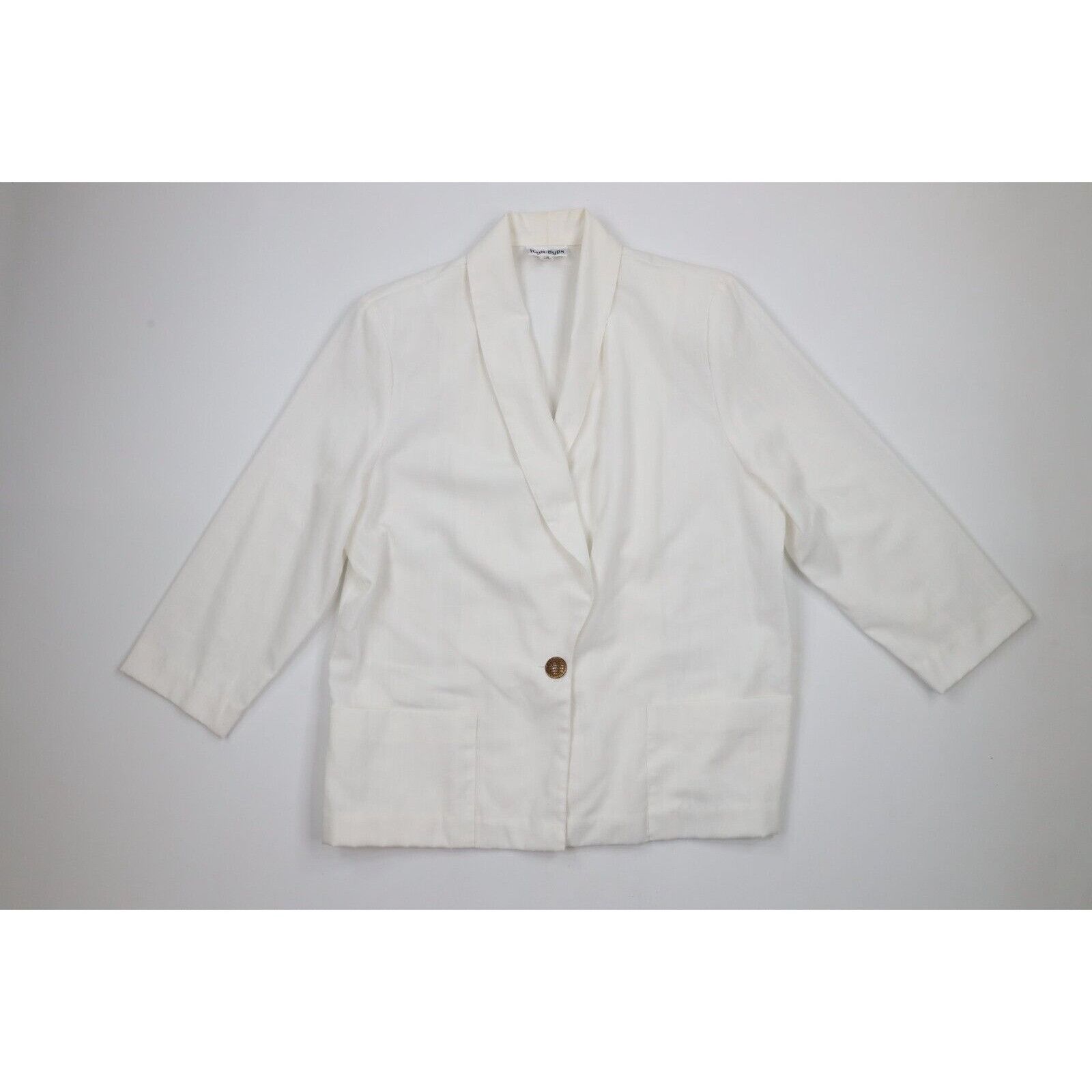 Vintage Vintage 60s 70s Streetwear 2 Piece Pants Suit Jacket Size XL / US 12-14 / IT 48-50 - 2 Thumbnail