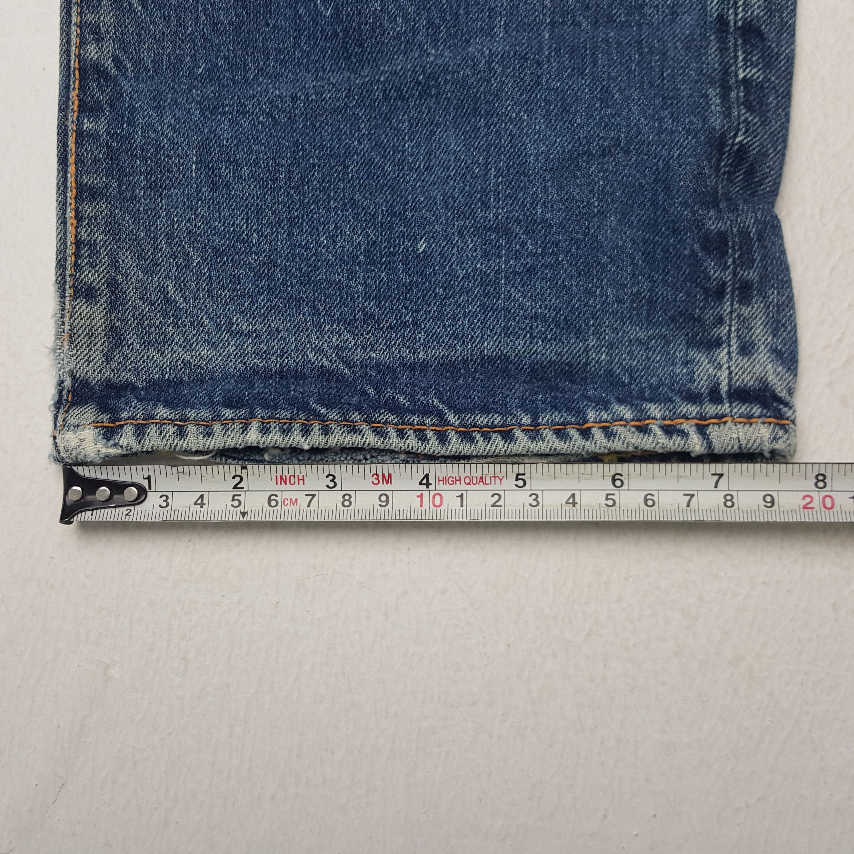 Evisu Vintage Evisu Japanese Brand Custom Art Denim Jeans Size US 31 - 13 Thumbnail