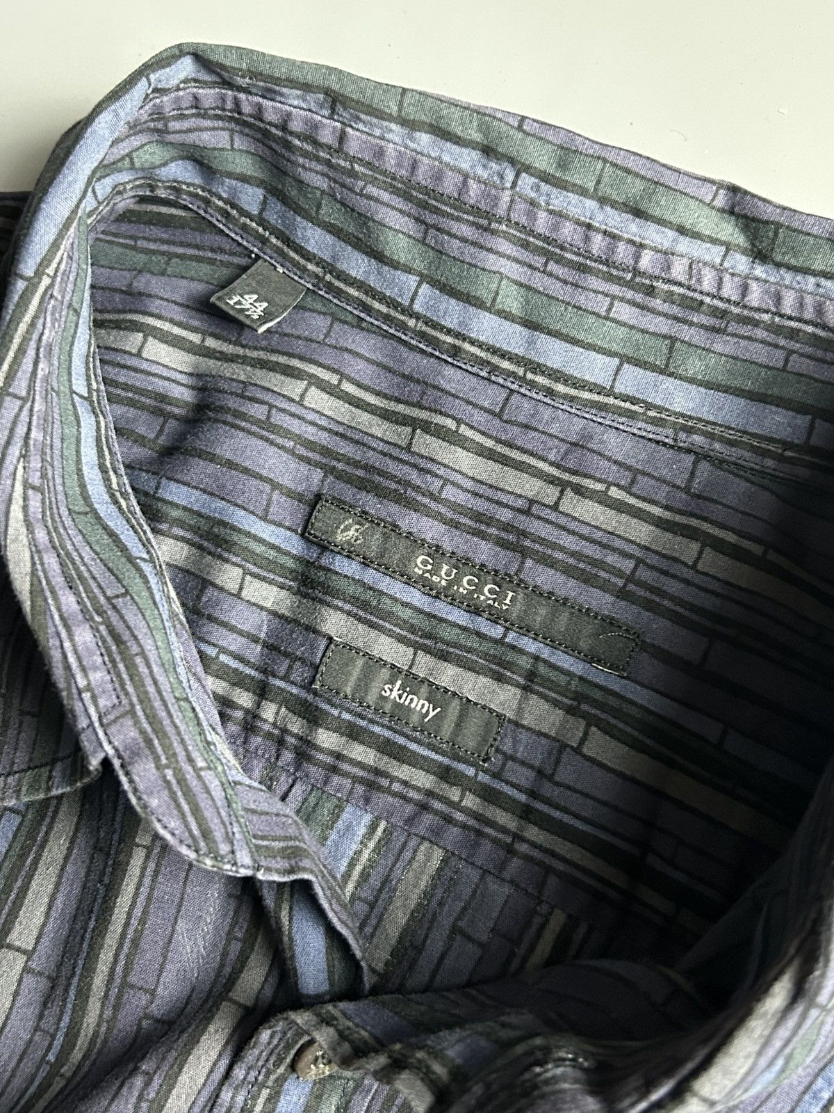 Gucci Gucci Bamboo Print Shirt Size US S / EU 44-46 / 1 - 6 Thumbnail