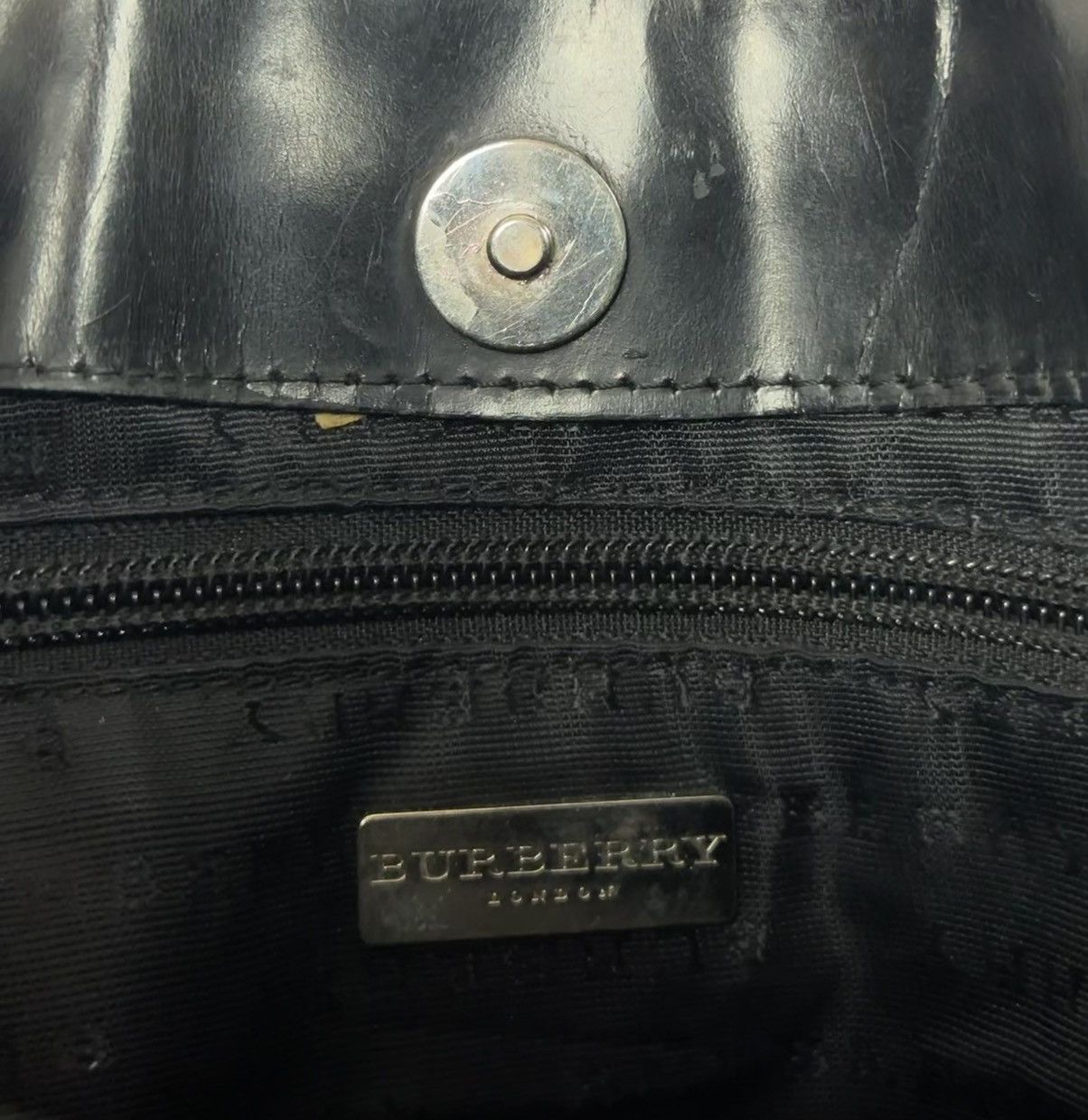 Burberry Leather shoulder bag Burberry original luxury casual item Size ONE SIZE - 5 Thumbnail