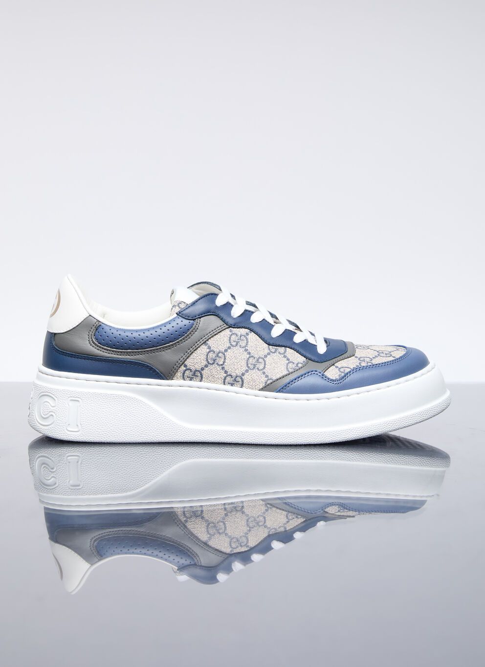 image of Gucci Gg Sneakers in Blue, Men's (Size 12)