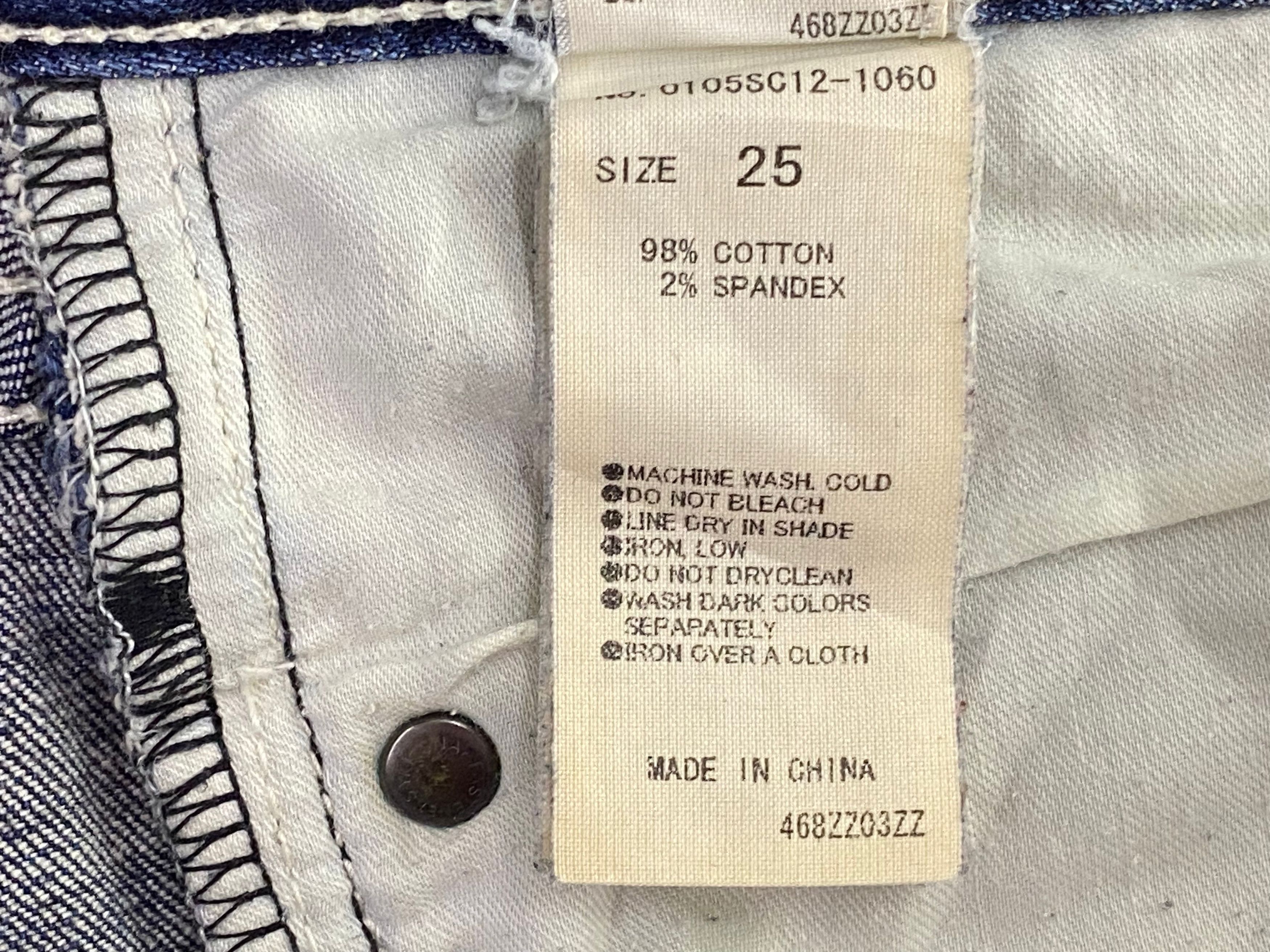 Japanese Brand Moussy Jeans Skinny Jeans Low Rise Jeans Size 25" / US 0 / IT 36 - 9 Thumbnail