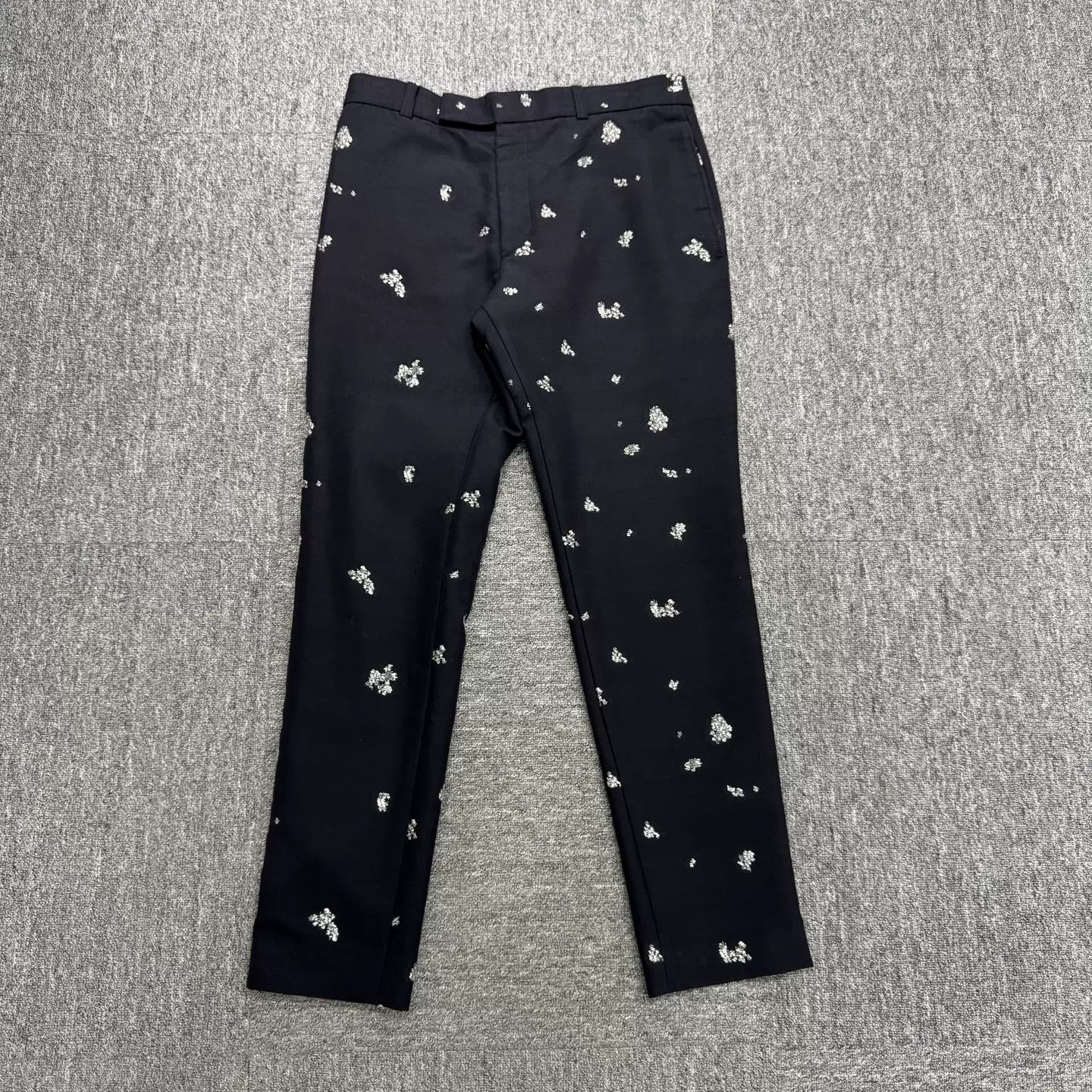 Alexander McQueen Alexander McQueen Embroidered Casual Pants Size US 35 - 1 Thumbnail