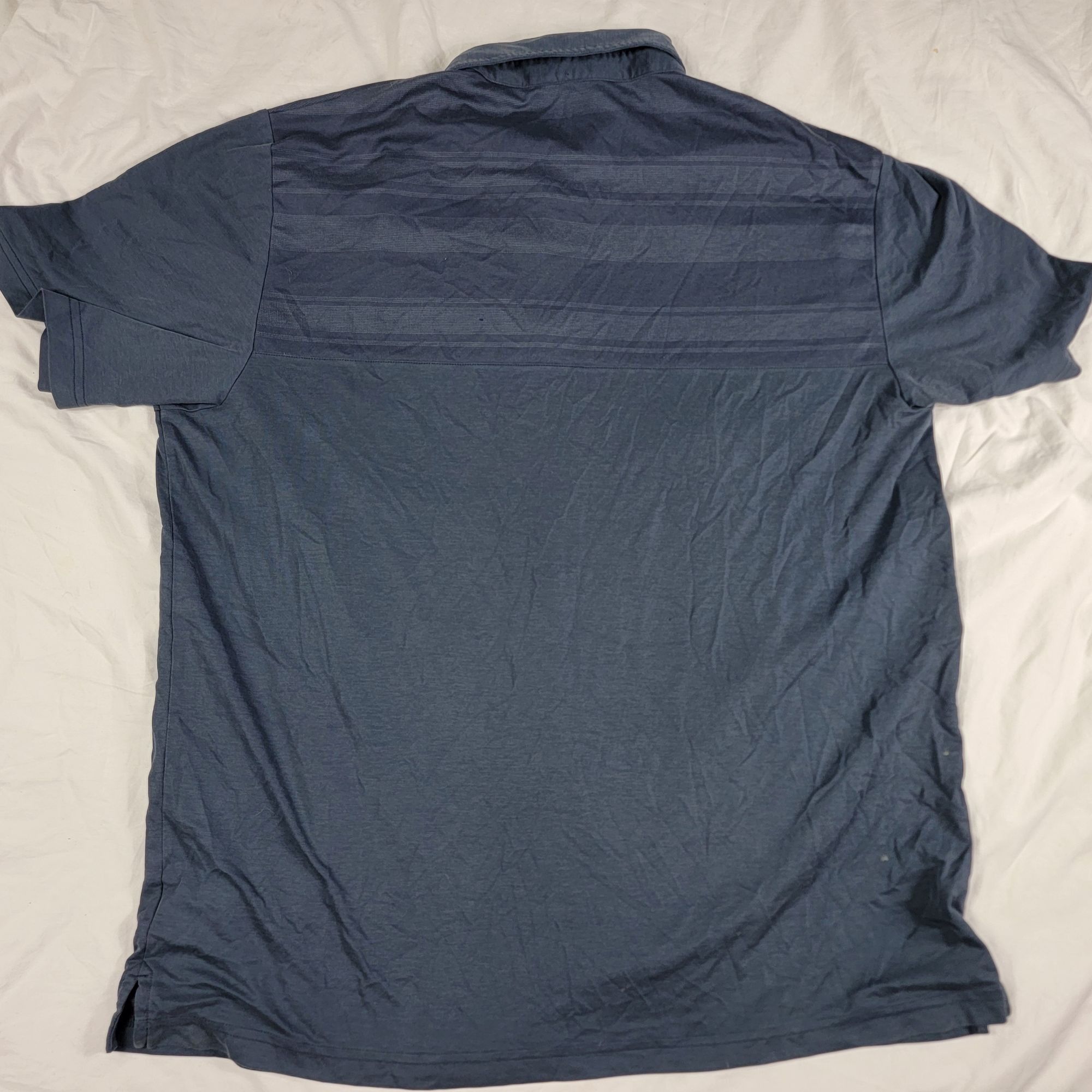 TravisMathew Travis Mathew Sweet Teets Mens 3XL Dark Blue Polo Shirt Pima Size US XXL / EU 58 / 5 - 2 Thumbnail