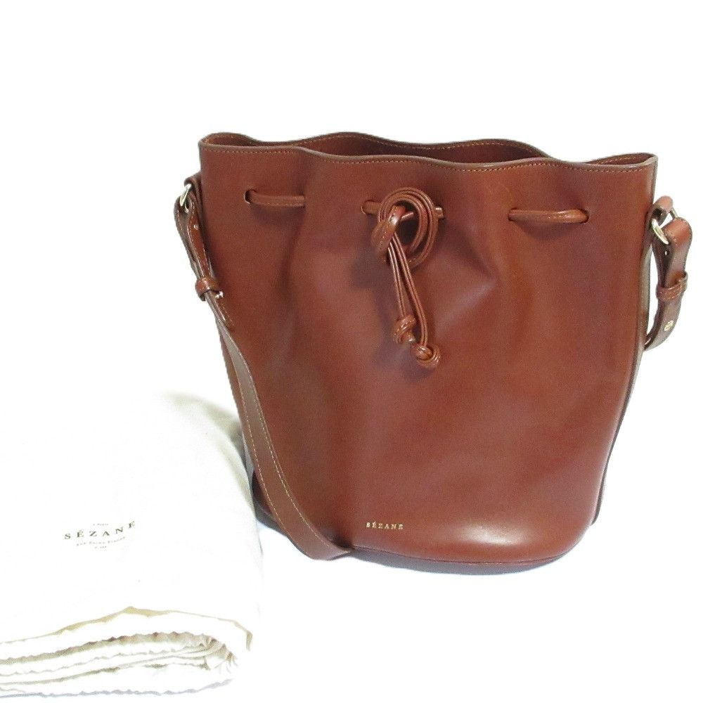 Other Other Sezane FARROW Leather Shoulder Bag Leather Shoulder Bag DUTY FREE for USA Size ONE SIZE - 1 Thumbnail