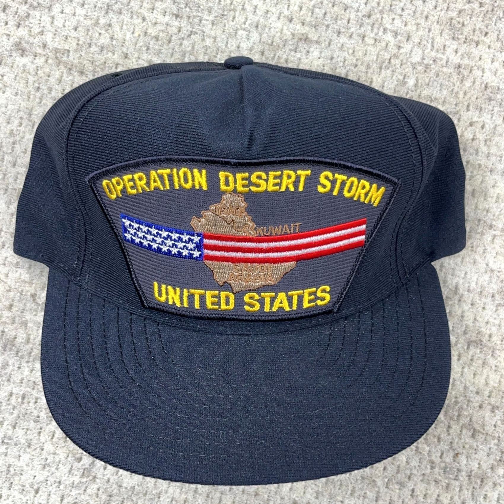 Vintage VINTAGE Operation Desert Storm Hat Cap Snapback Made In USA Military Army 90s BO Size ONE SIZE - 3 Thumbnail