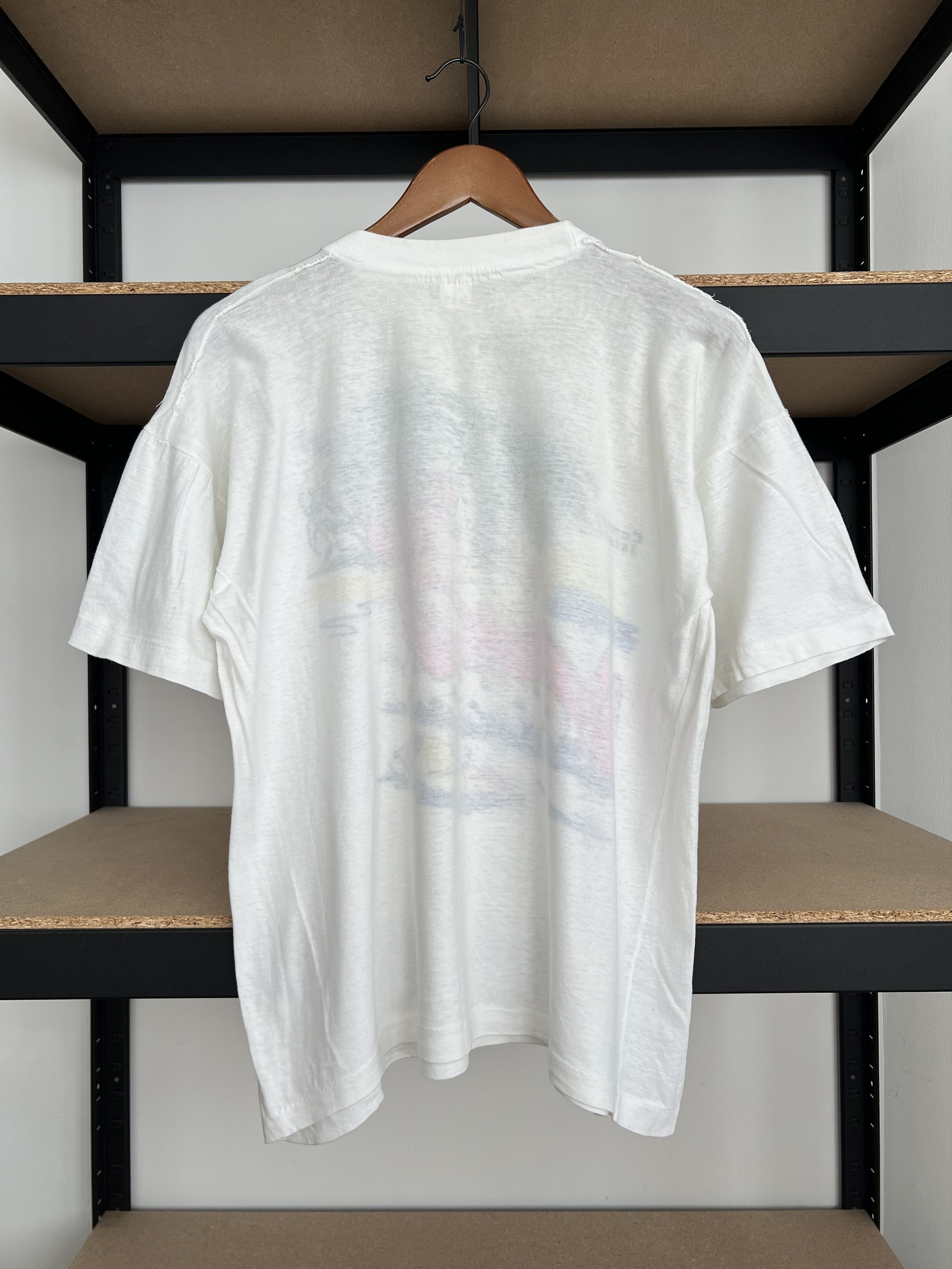 Cartoon Network Vintage 90s Pink Panther Canary Island White T-shirt Size US L / EU 52-54 / 3 - 2 Thumbnail