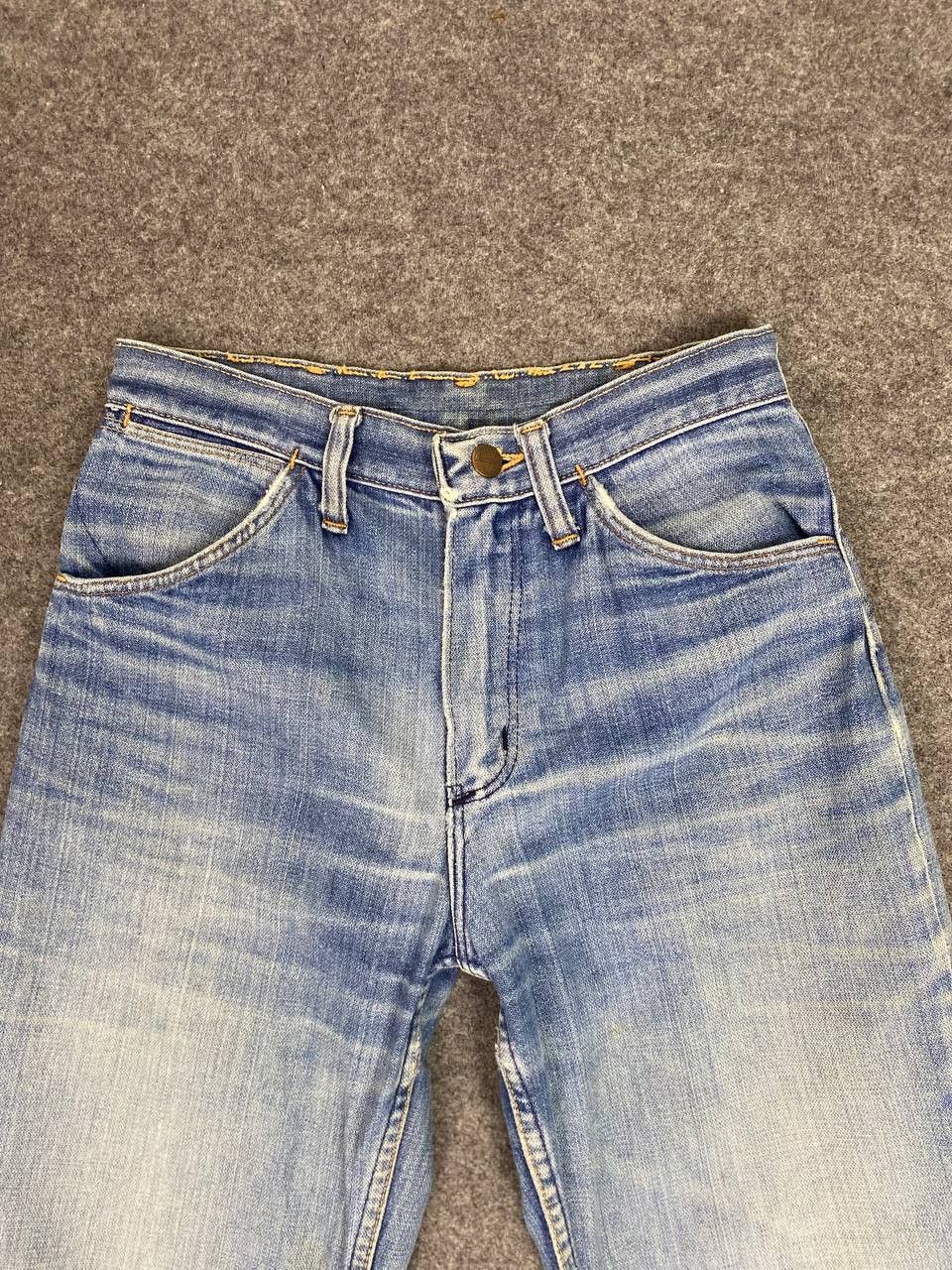 Wrangler Vintage wrangler bootcut flare distressed denim Size US 28 / EU 44 - 8 Thumbnail