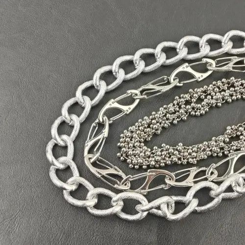 VIBE Heavy-Duty Cuban Link Hip-Hop Pants Chain Size ONE SIZE - 6 Thumbnail
