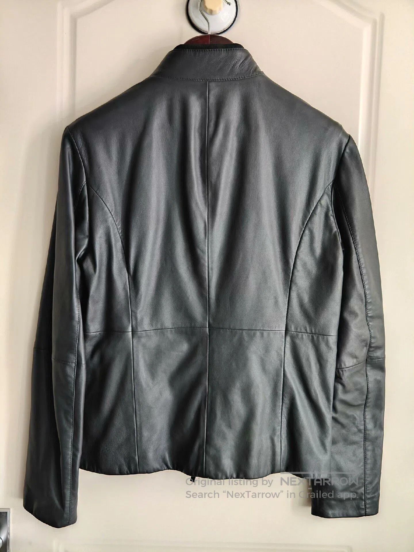 Armani Collezioni Armani Collezioni Leather Jacket. Size US M / EU 48-50 / 2 - 3 Thumbnail