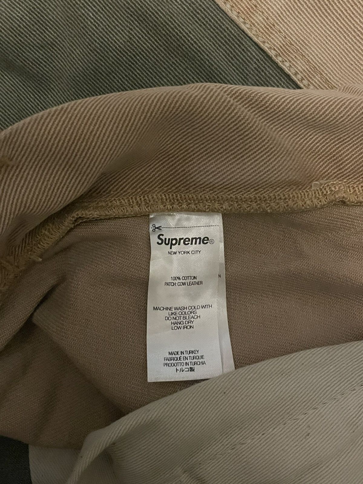 Supreme Supreme 2-tone paneled jean brown Size US 30 / EU 46 - 5 Thumbnail