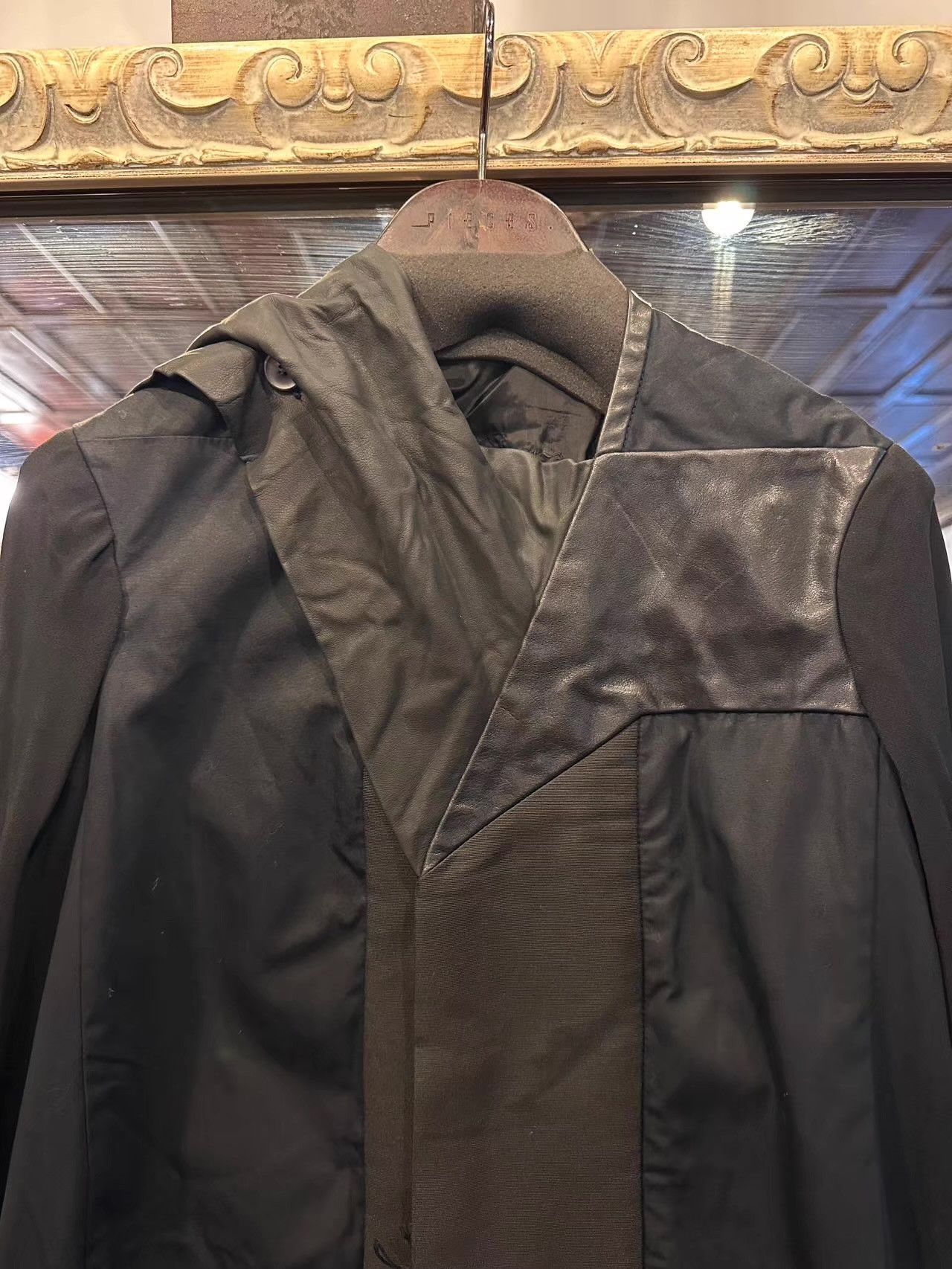 Rick Owens Rick Owens 12SS Runway Collage Leather‑Patch Coat Ｑ25 Size S / US 4 / IT 40 - 3 Thumbnail
