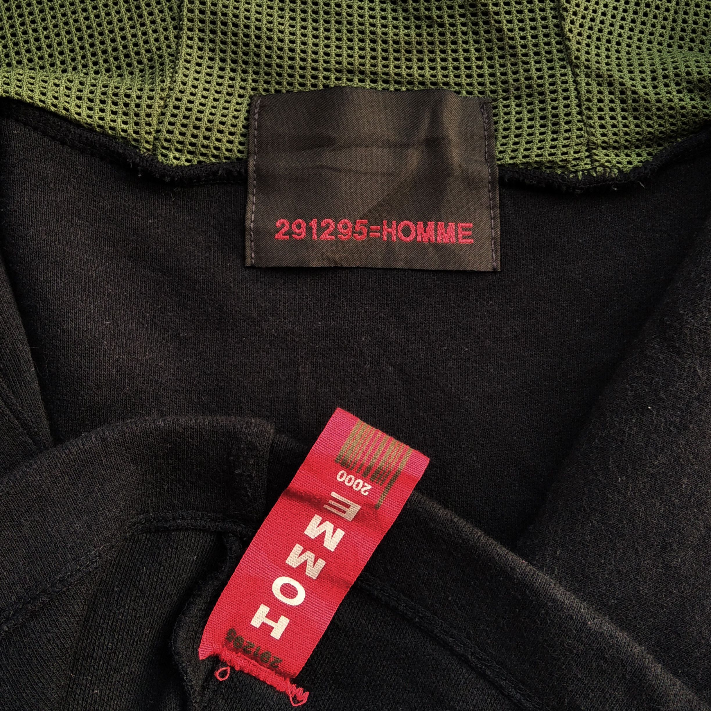 20471120 Vintage Y2K 291295=HOMME Zip Hoodie Vest Sleeveless Size US M / EU 48-50 / 2 - 6 Thumbnail