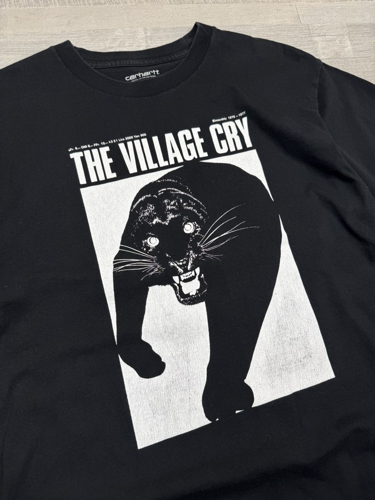 Carhartt Carhartt The Village Cry Panter Print T shirt Size US M / EU 48-50 / 2 - 7 Thumbnail