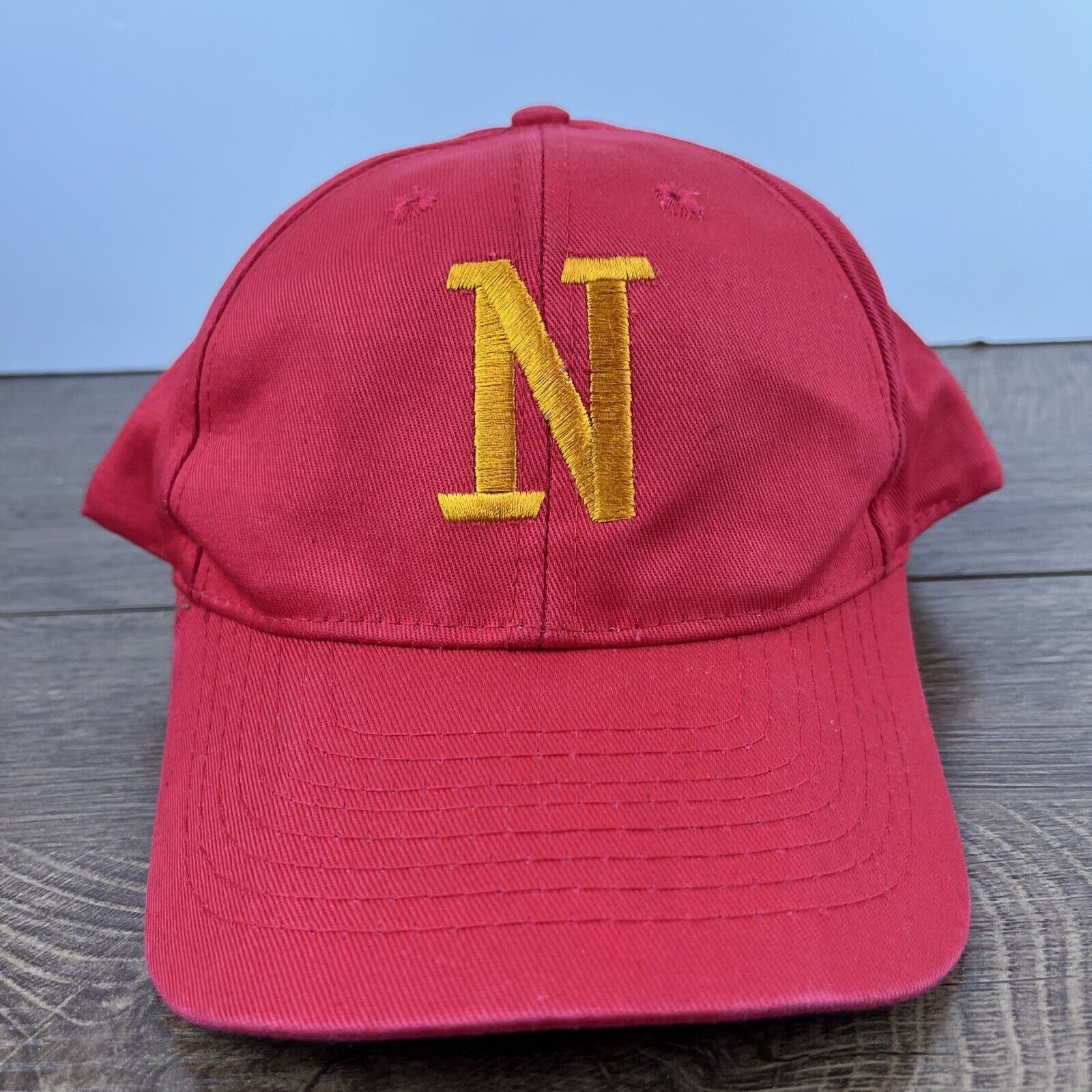 Other Vintage US Navy Hat United State Navy Red Hat Adjustable Adu Size ONE SIZE - 2 Thumbnail