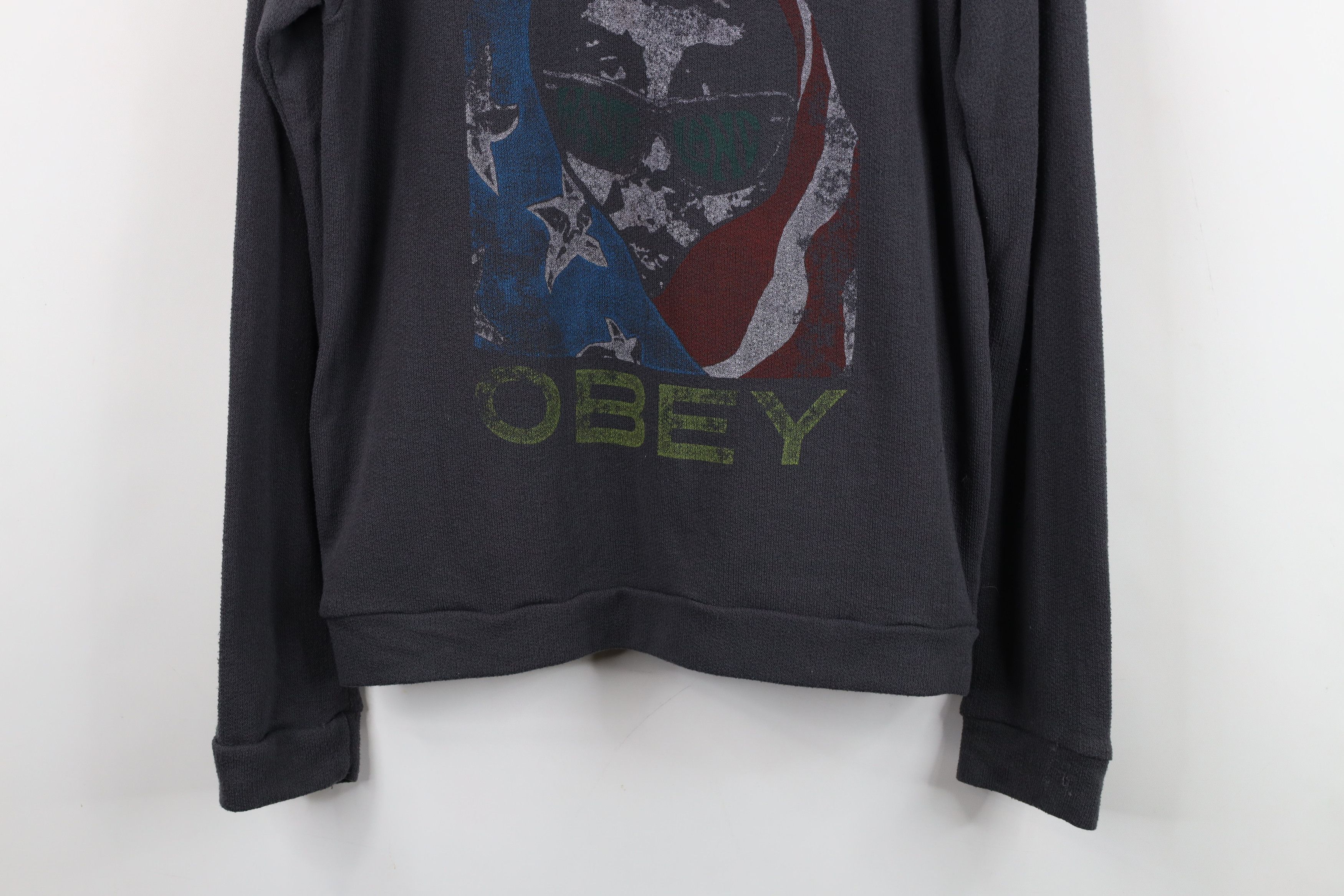 Obey Vintage Obey Propaganda Land French Terry Sweatshirt USA Size M / US 6-8 / IT 42-44 - 3 Thumbnail